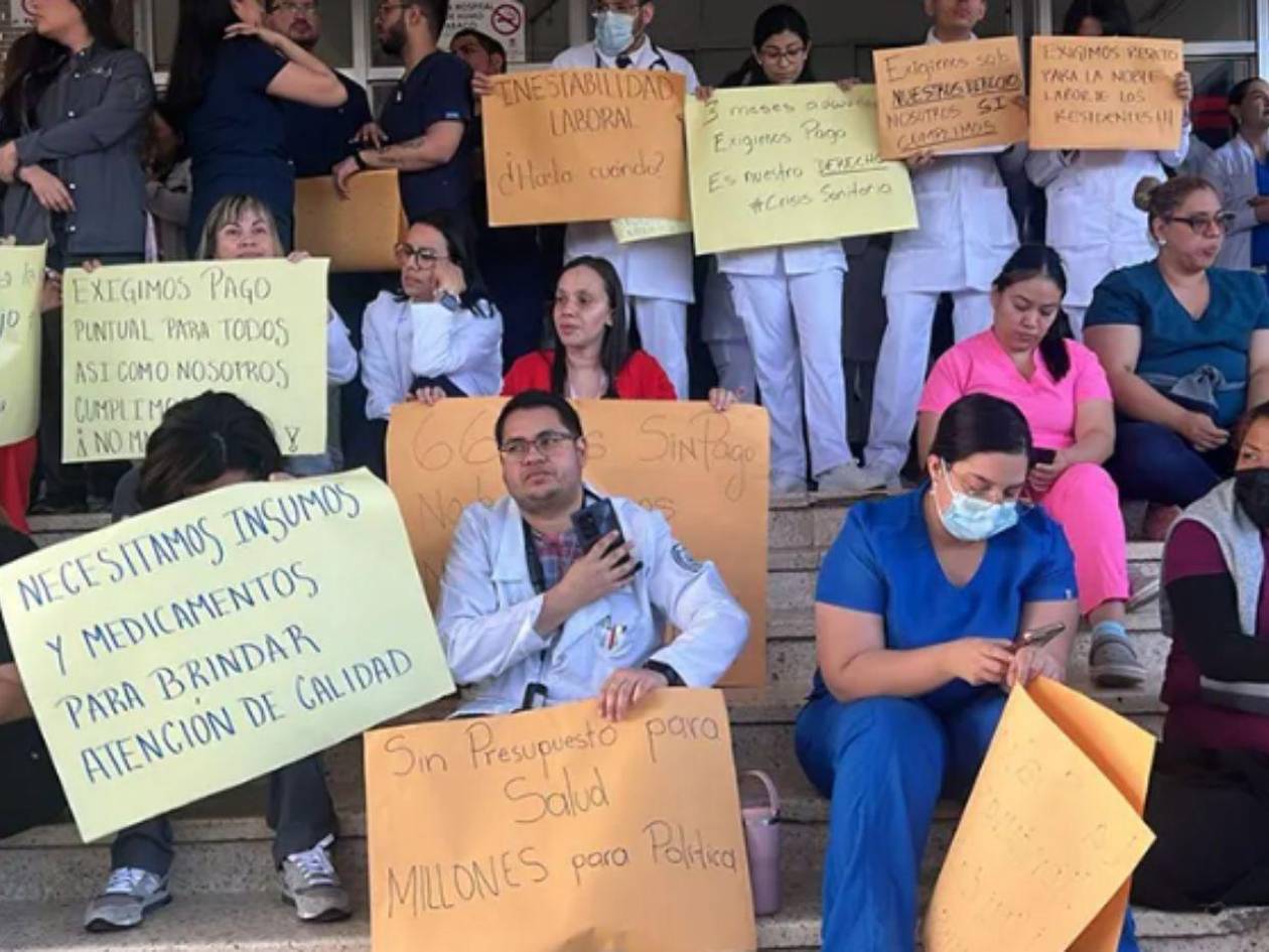 Más de 60 días sin pago llevan en el Hospital Escuela