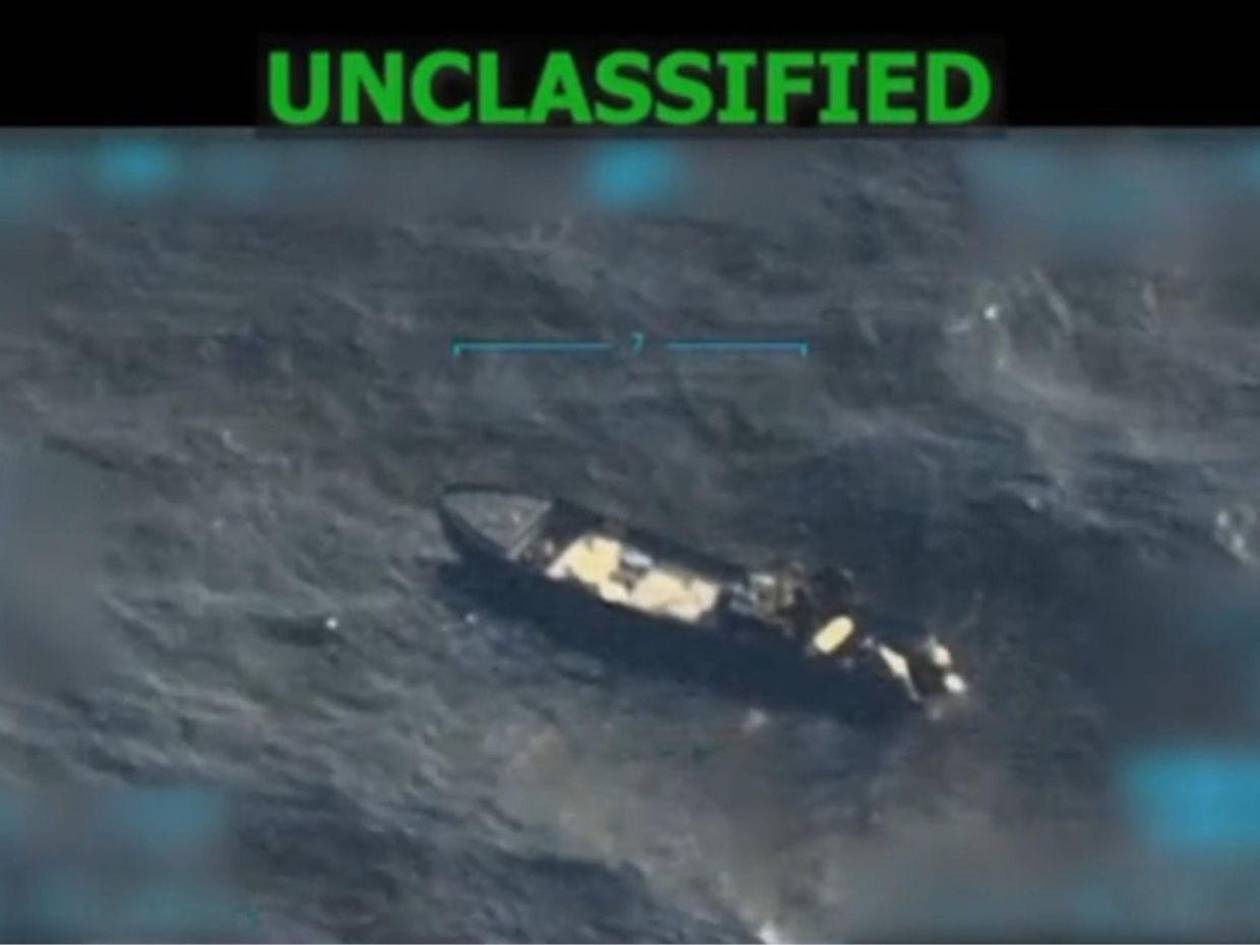 Estados Unidos destruye segunda lancha en el mar Caribe