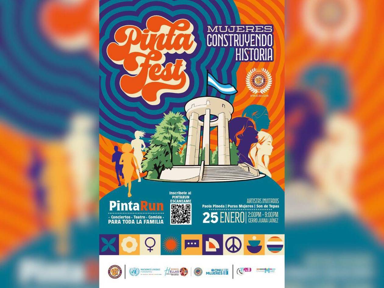 El PintaFest celebrará a la mujer hondureña con una agenda llena de sorpresas