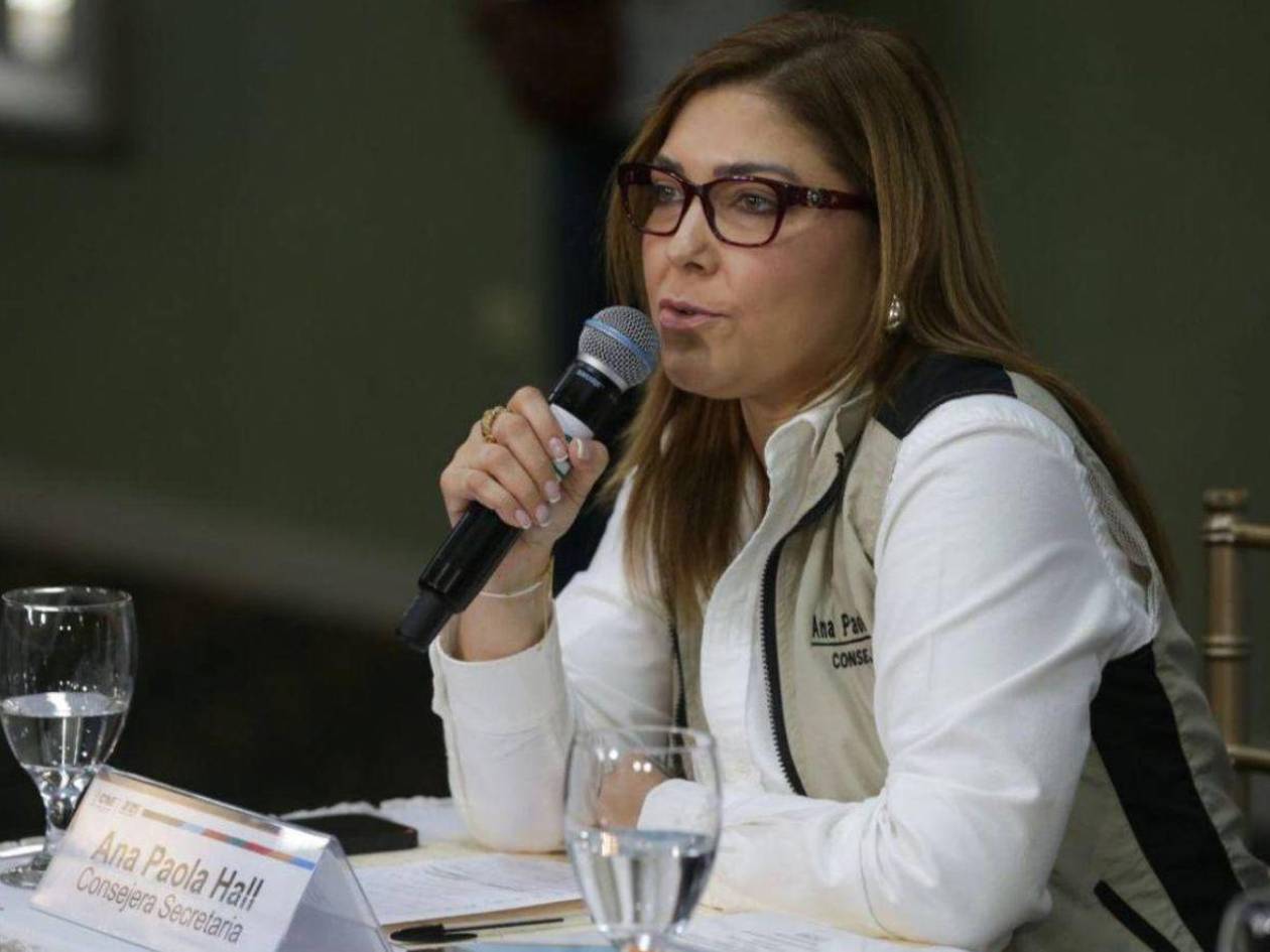 Ana Paola Hall renunciará como consejera del CNE, adelanta Salvador Nasralla