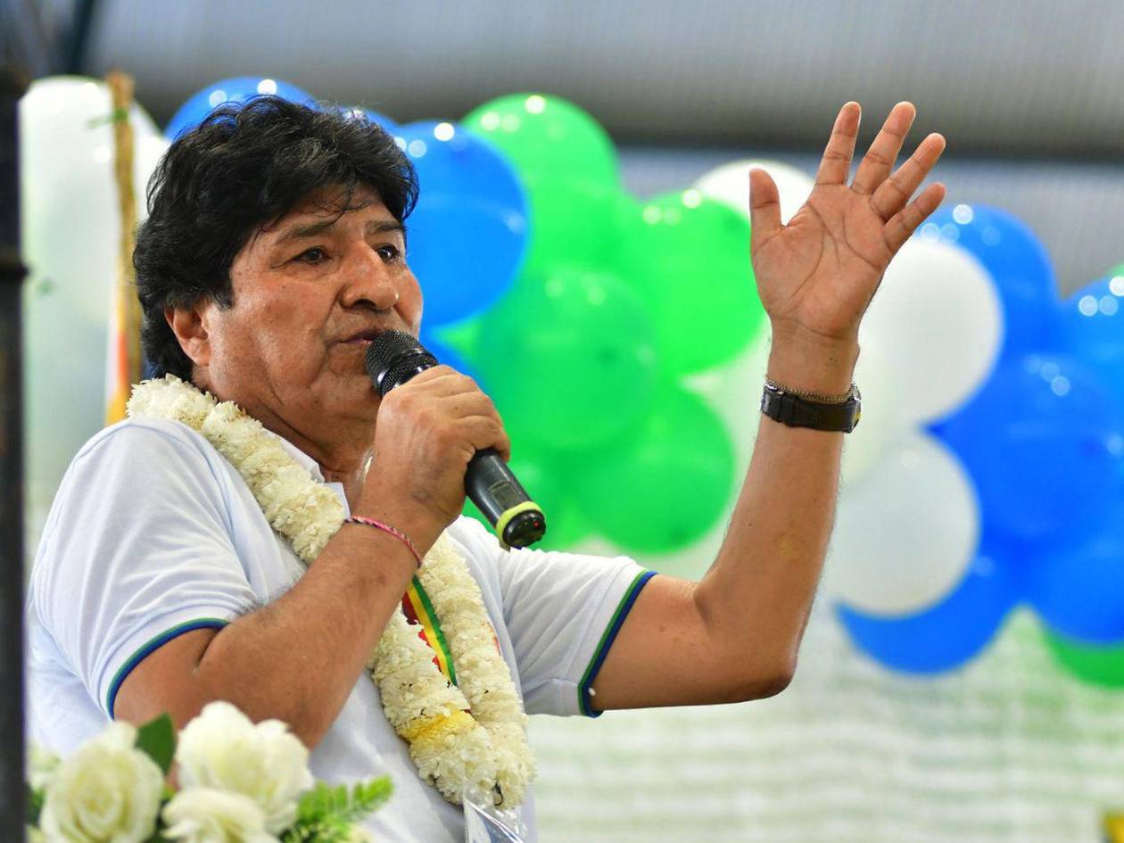 Morales reconoce resultado de los comicios y dice que es un voto castigo a la traición