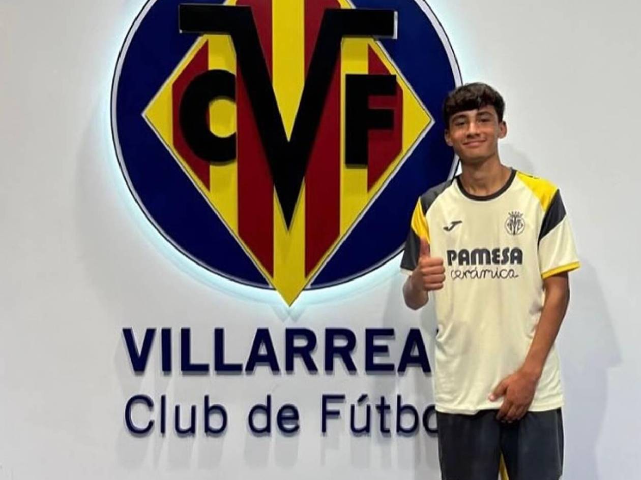 Joven jugador hondureño destaca en el Villareal de España: ¿De quién se trata?