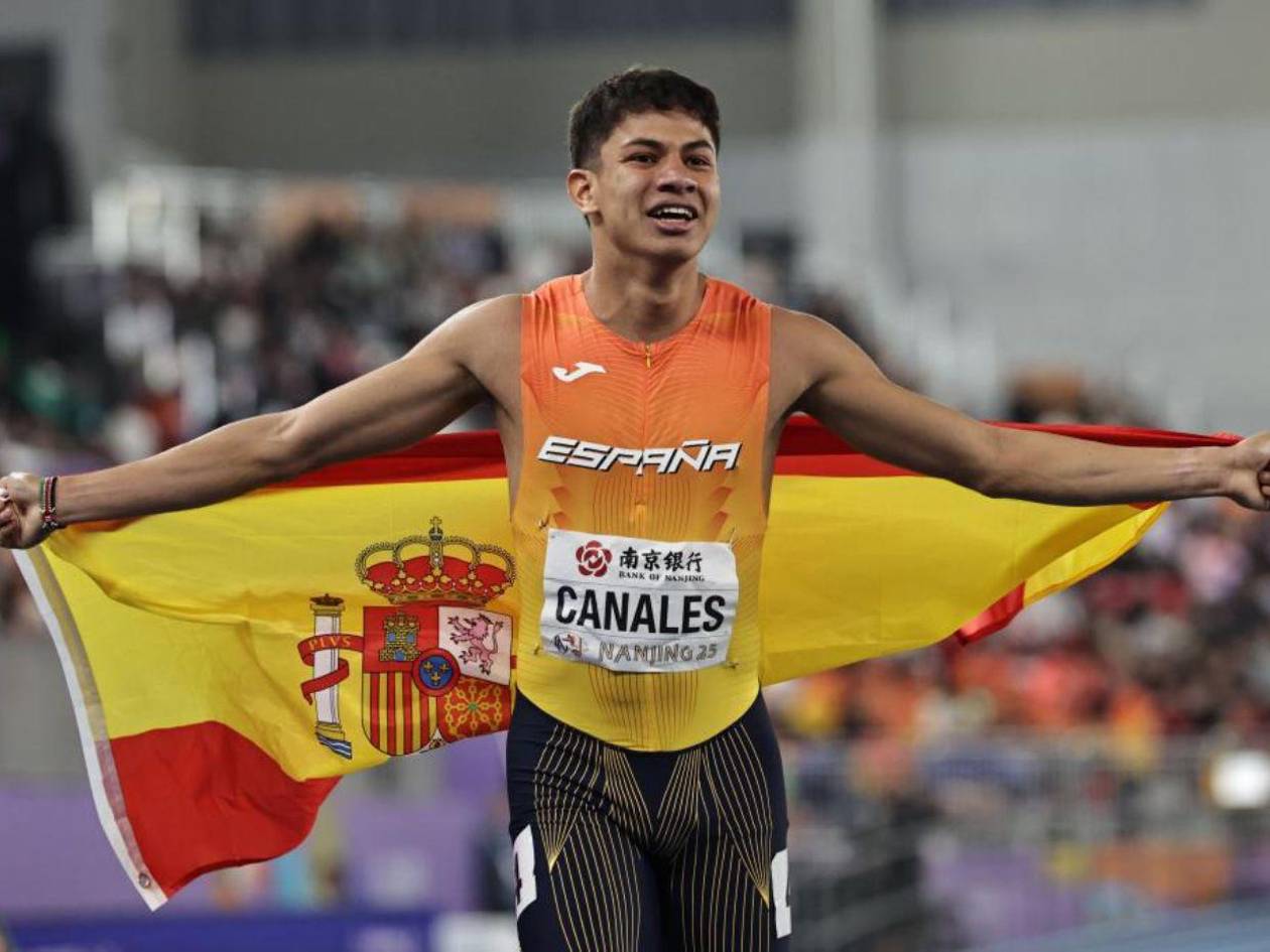 Josué Canales, atleta español de sangre hondureña, conquista el bronce en el Mundial de Atletismo
