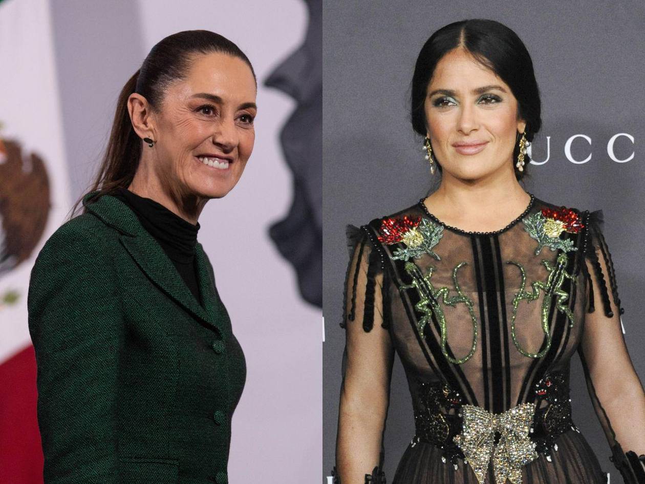 Claudia Sheinbaum conoció a Salma Hayek: Esto fue lo que dijo sobre la actriz
