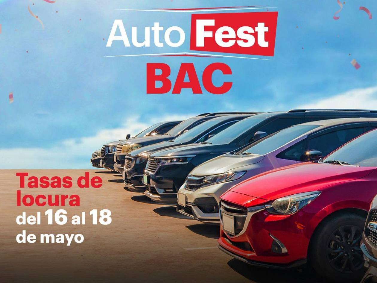 BAC presenta su Auto Fest 2025: del 16 al 18 de mayo en Mall Multiplaza de Tegucigalpa y SPS