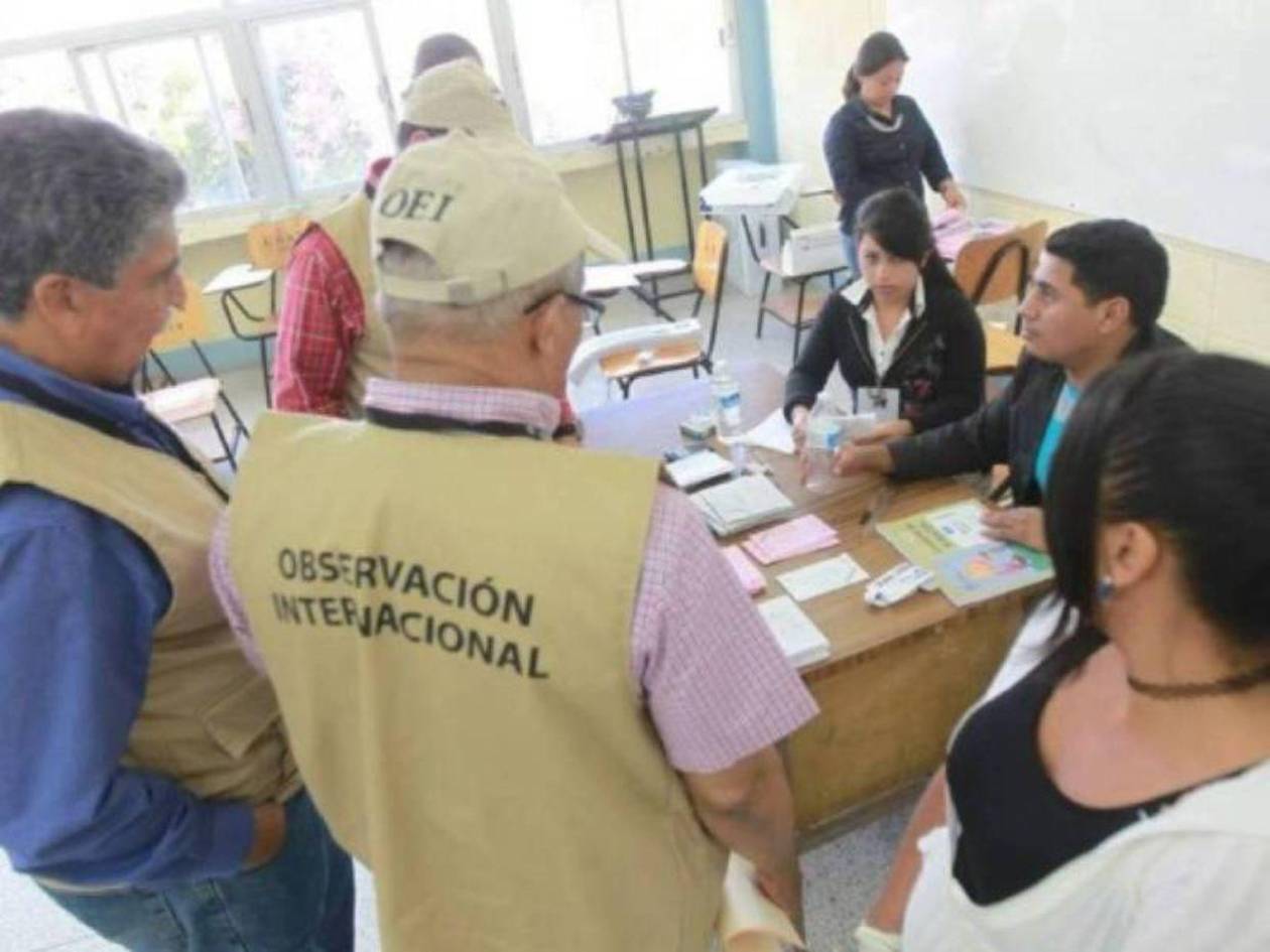 Cuatro organismos internacionales observarán elecciones generales