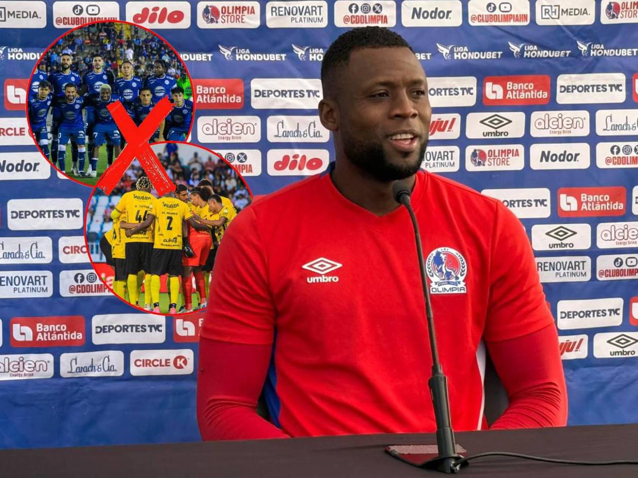 Yustin Arboleda advierte a Motagua y le responde a sus críticos por falta de gol en Olimpia