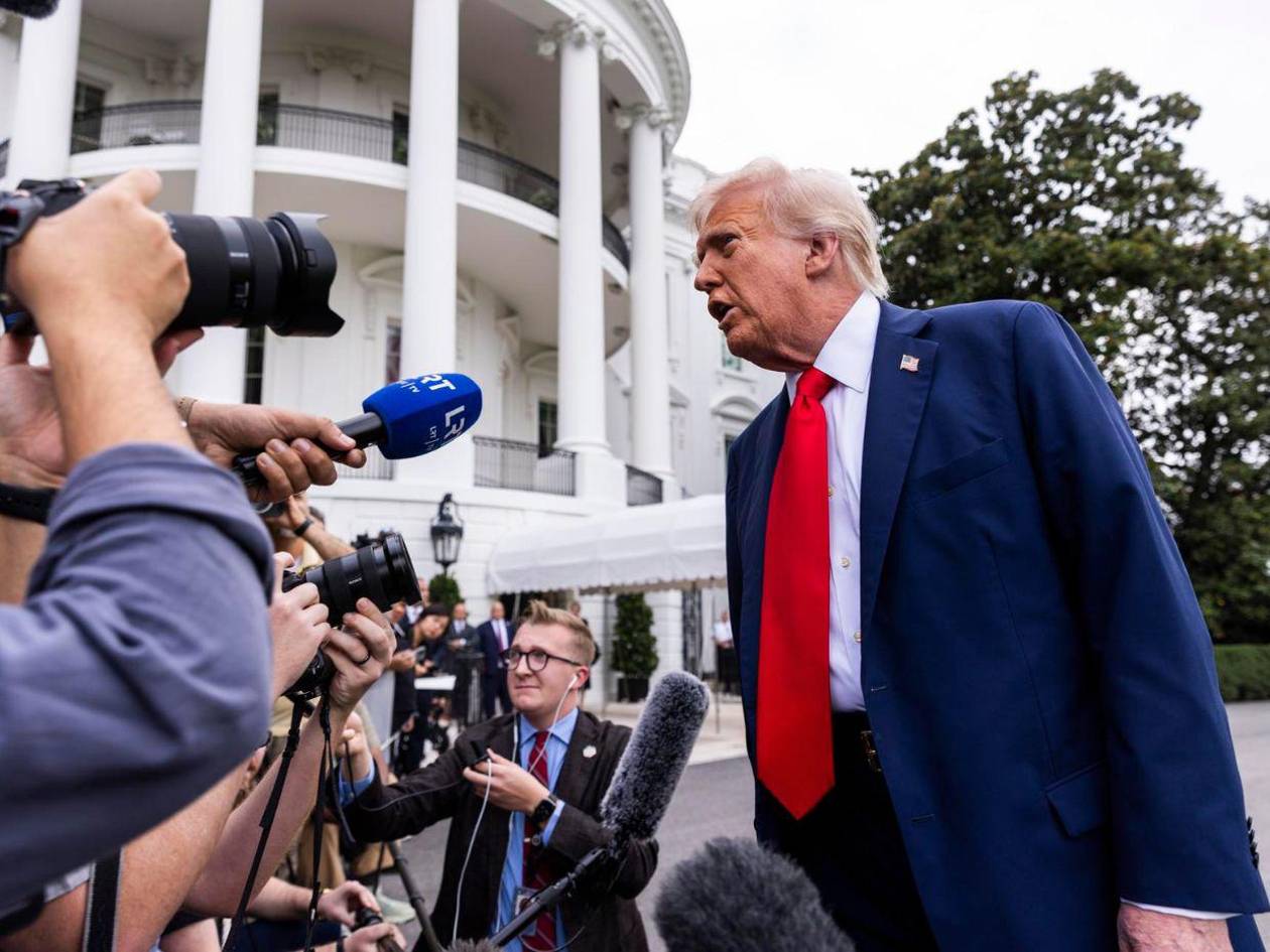 Trump evita confirmar si recibió carta de Maduro y dice veremos qué pasa con Venezuela