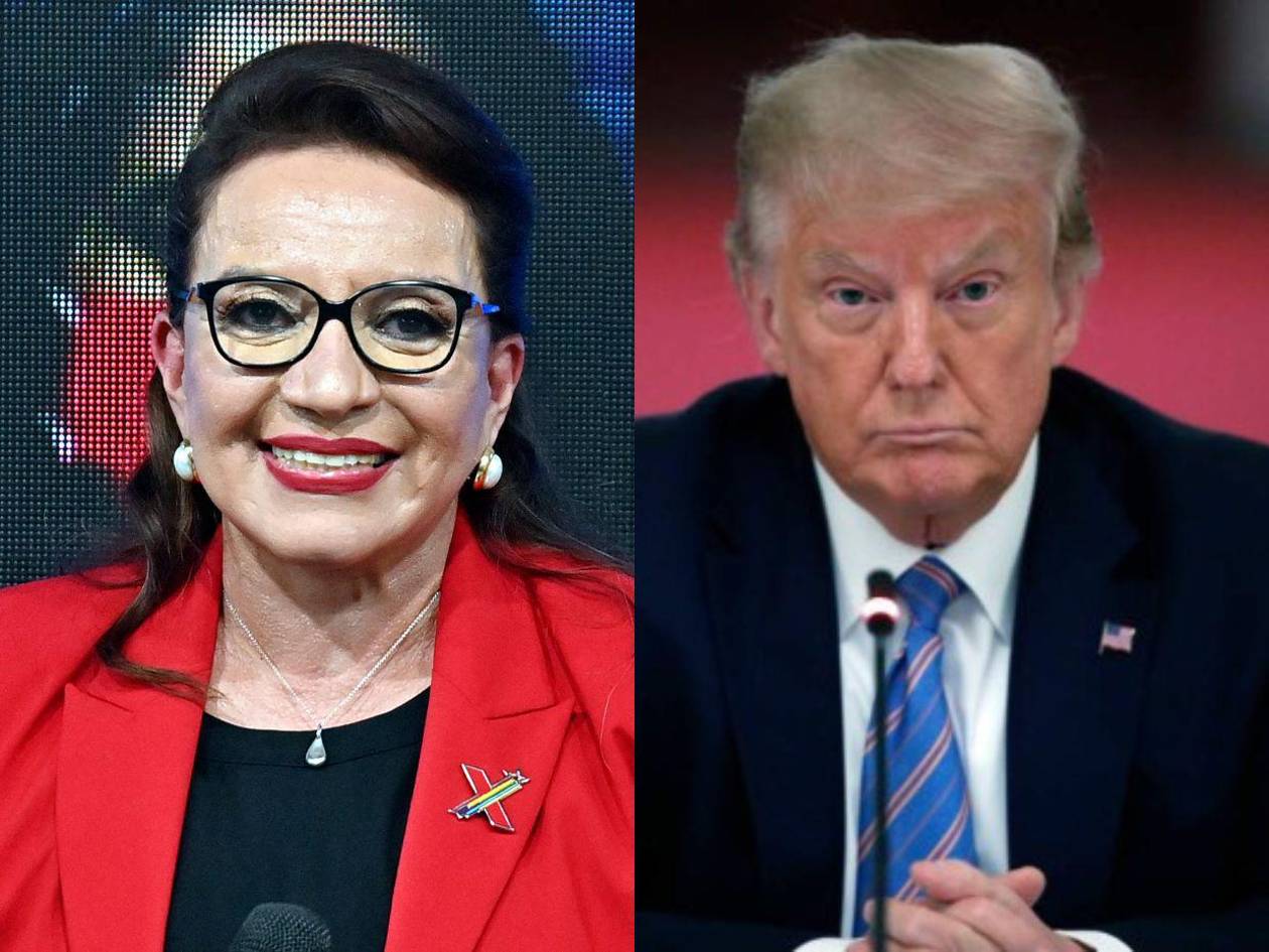 Xiomara Castro felicita a Trump por investidura y confía en seguir consolidando relación bilateral