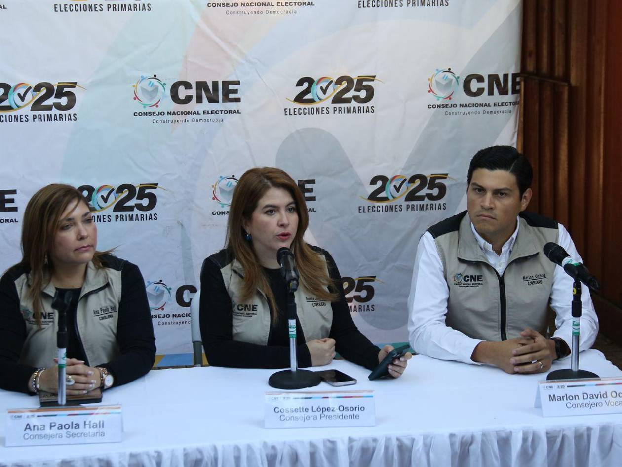 El CNE trabaja 24/7 para emitir declaratoria de las elecciones primarias