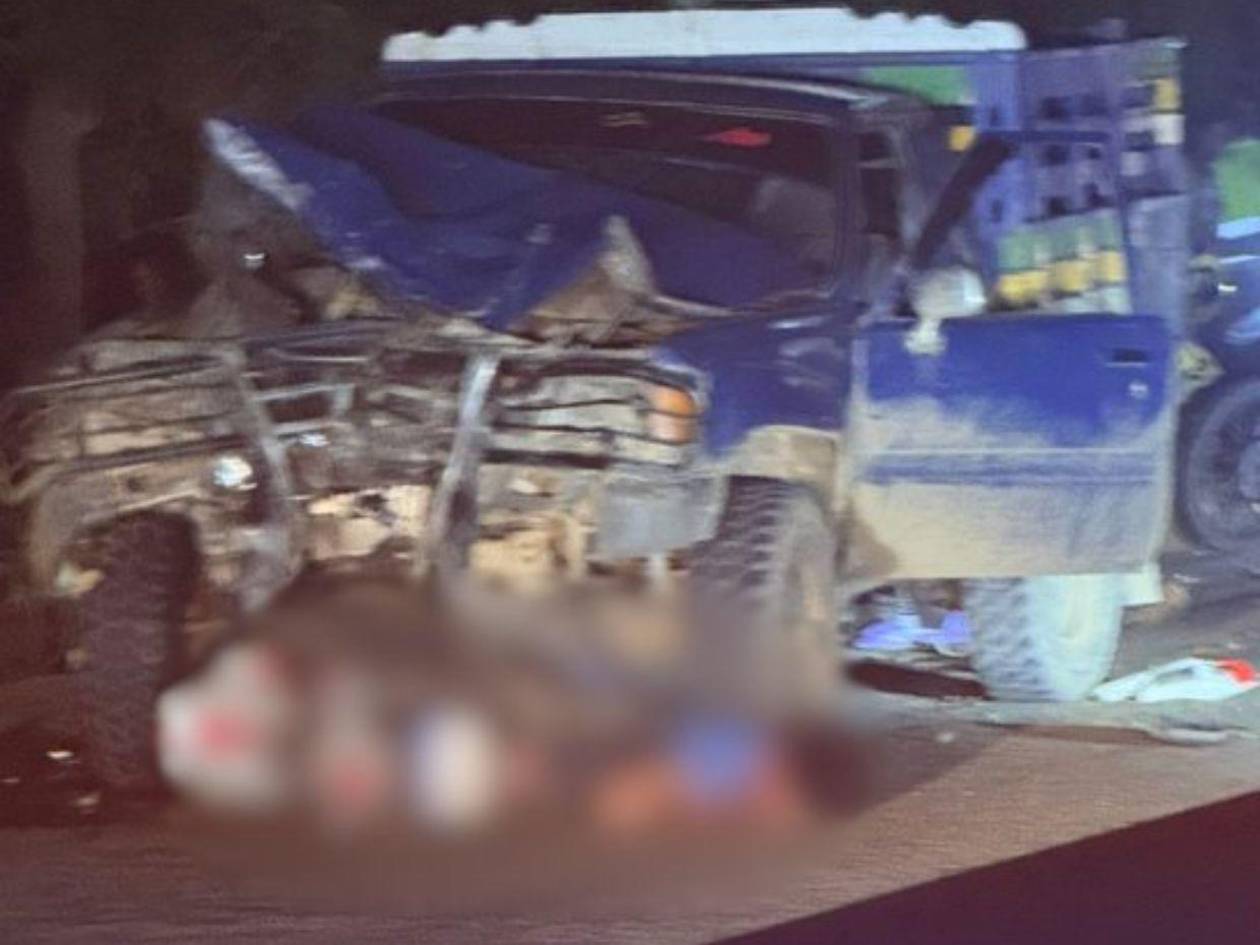 Dos jóvenes murieron en un fatal accidente en Jamastrán, El Paraíso