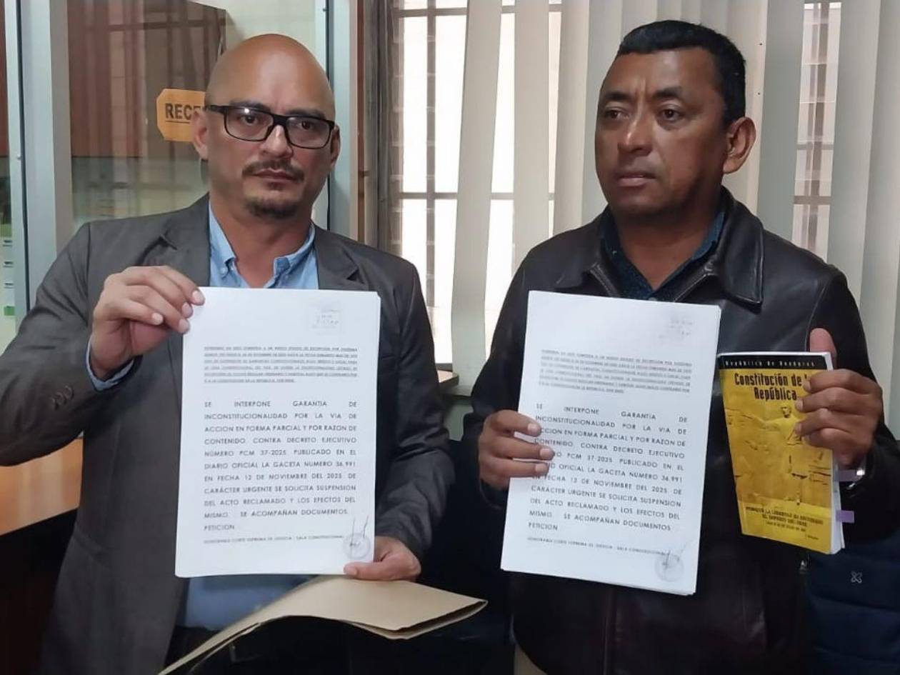 Presentan nuevo recurso de inconstitucionalidad contra estado de excepción