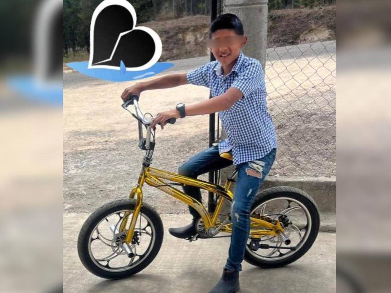 El pequeño Jonny Gómez, de 12 años, desapareció y fue hallado sin vida en Intibucá