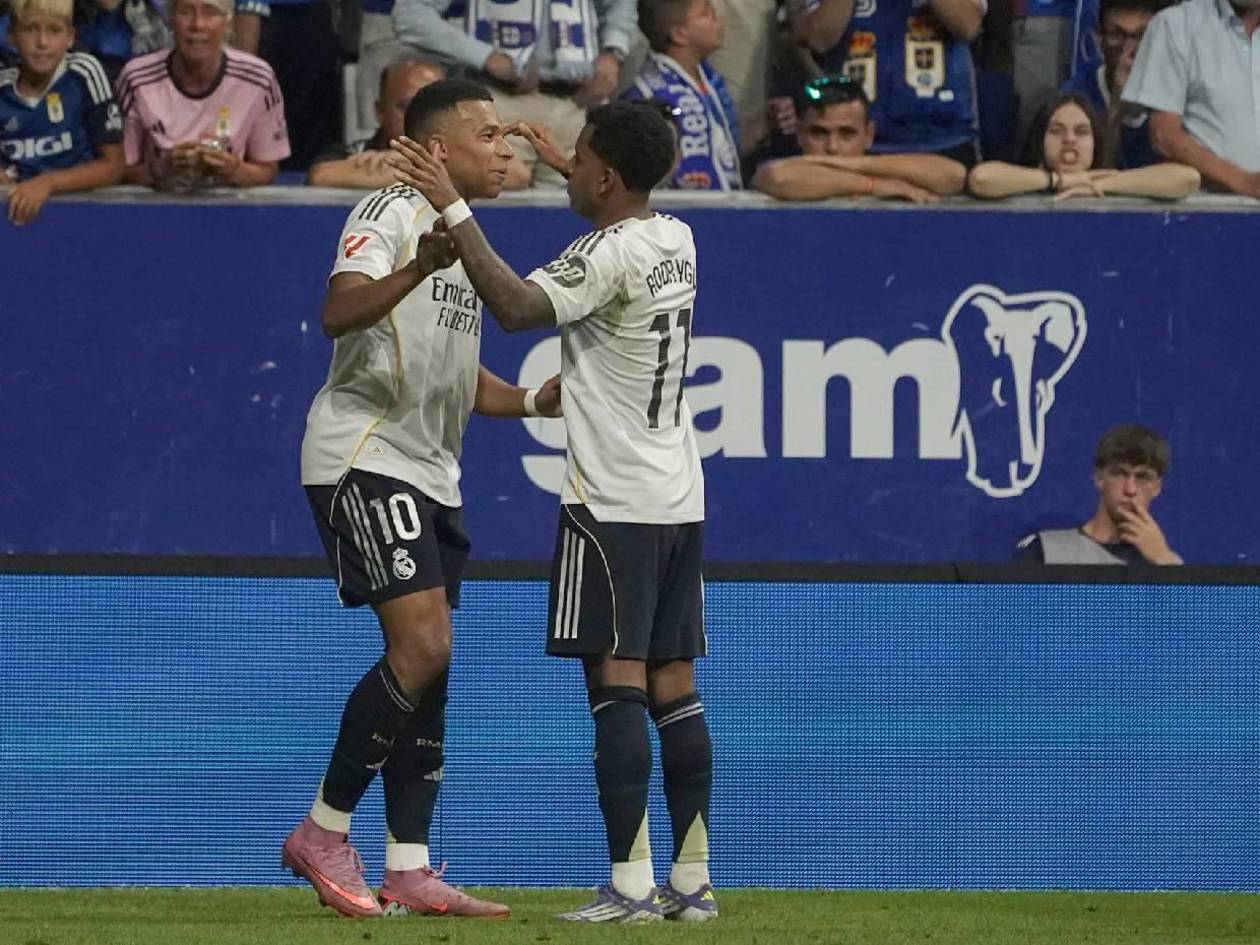 Real Madrid venció al Real Oviedo con exhibición de Kylian Mbappé en LaLiga de España
