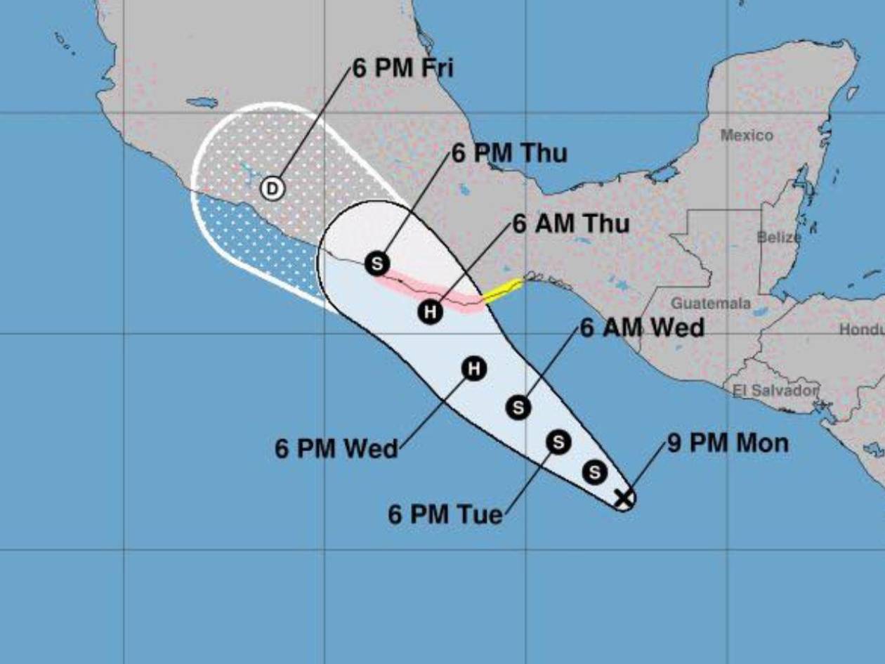 Quinto ciclón tropical amenaza el suroeste de Amapala y dejará lluvias en Honduras