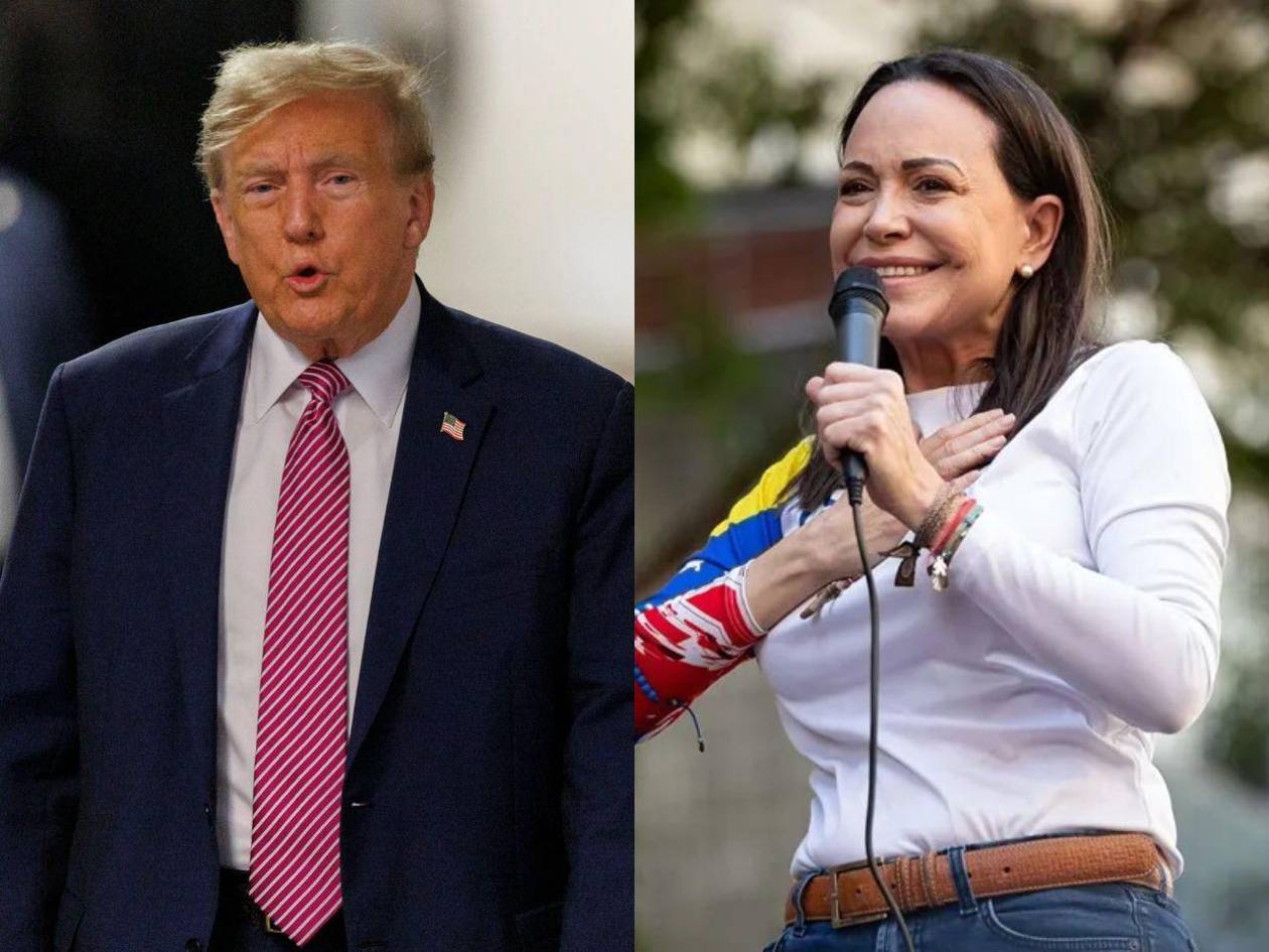 Donald Trump dice no saber quién es María Machado tras dedicarle el Premio Nobel de la Paz