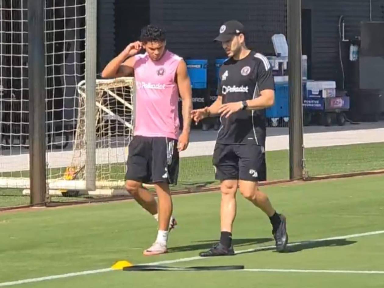 Inter Miami y la Selección de Honduras sonríen: David Ruiz reaparece tras sufrir grave lesión