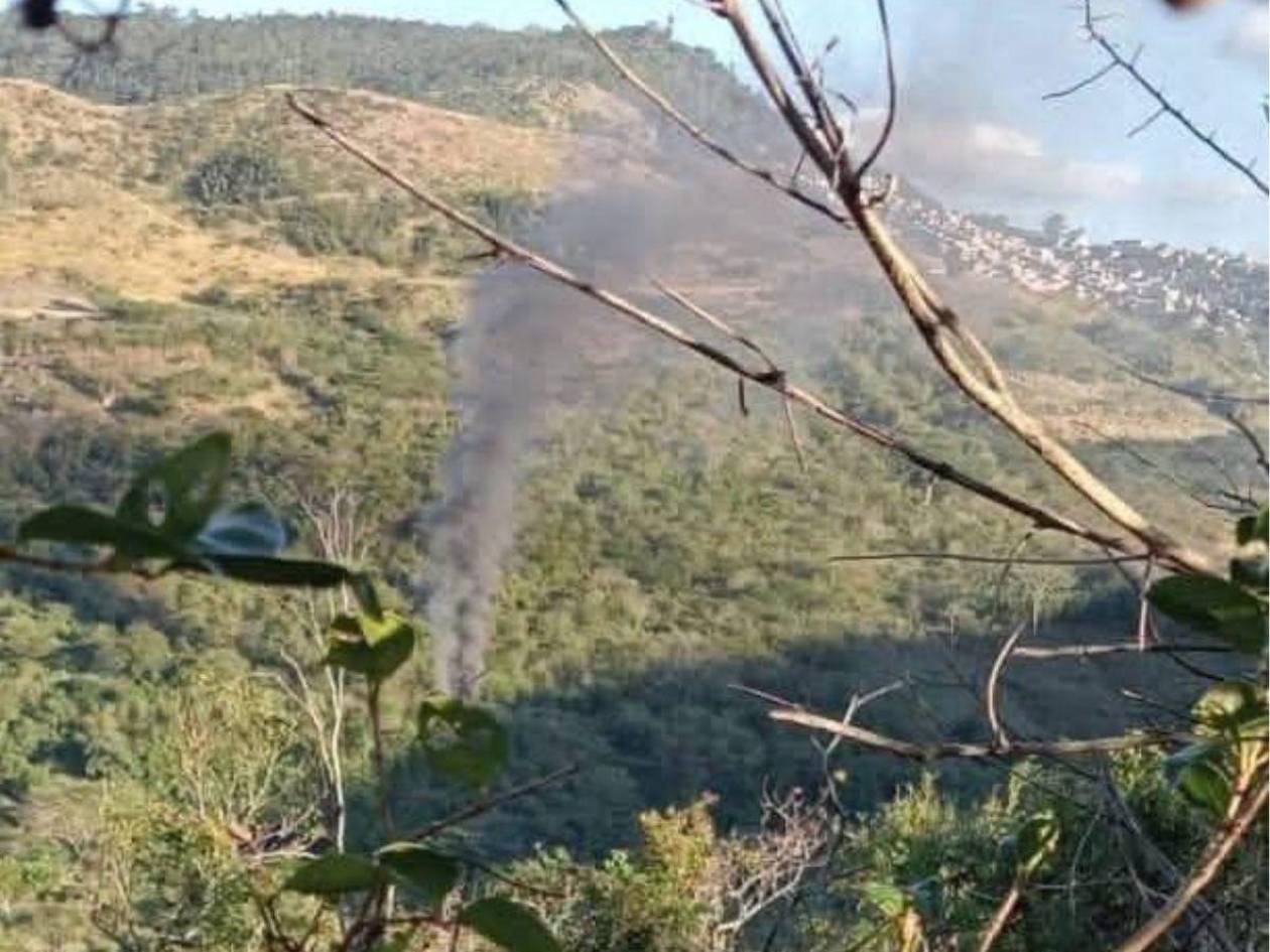 Ave provoca aterrizaje forzoso de helicóptero en colonia Cerro Grande