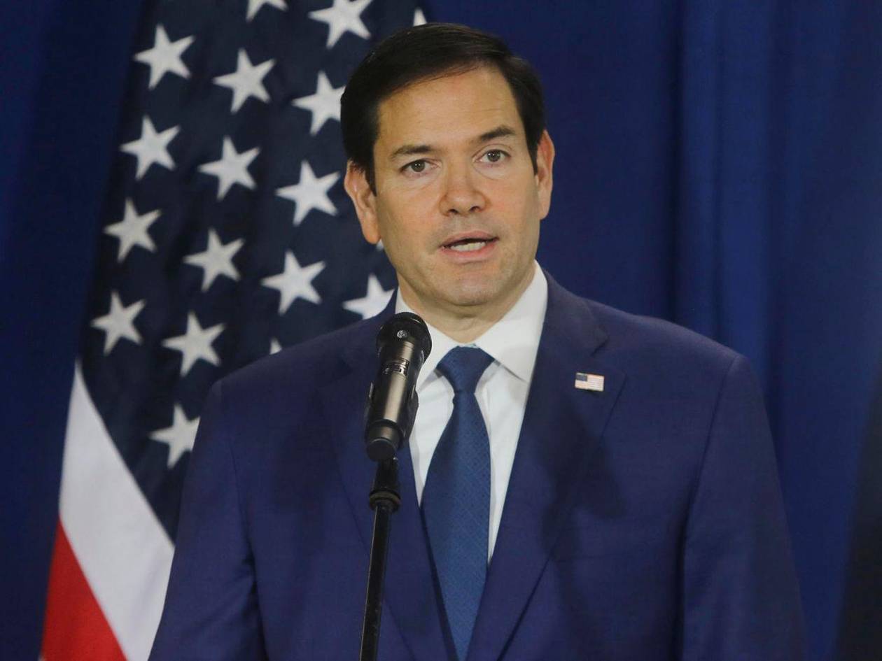 Marco Rubio llega a El Salvador para reunirse con Bukele