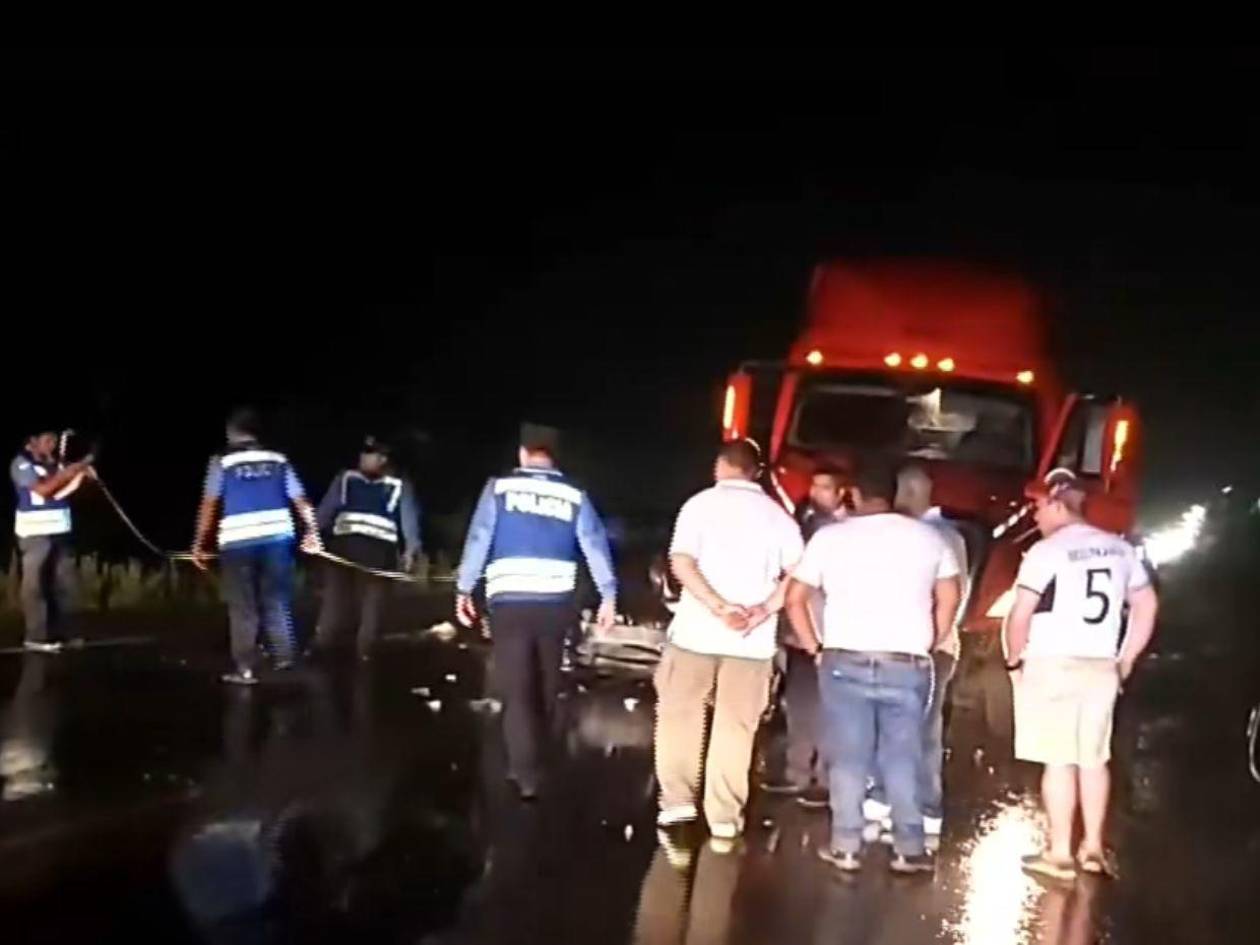 Una persona muerta y cuatro heridas deja accidente de tránsito en Choluteca