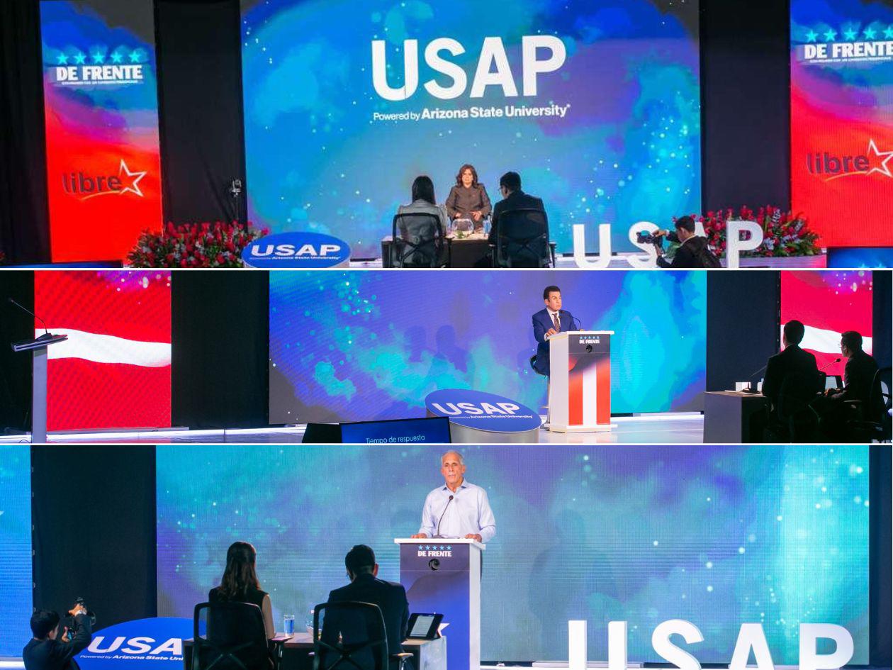 USAP marca nuevamente la agenda política con los Debates Presidenciales De Frente 2025