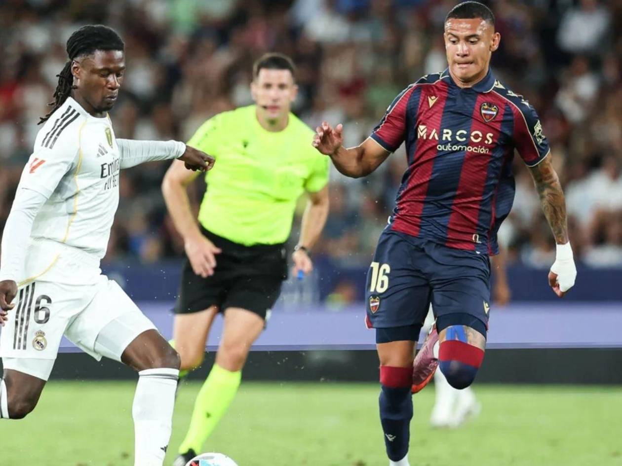 Revelan informe médico de Kervin Arriaga después del Levante vs Real Madrid