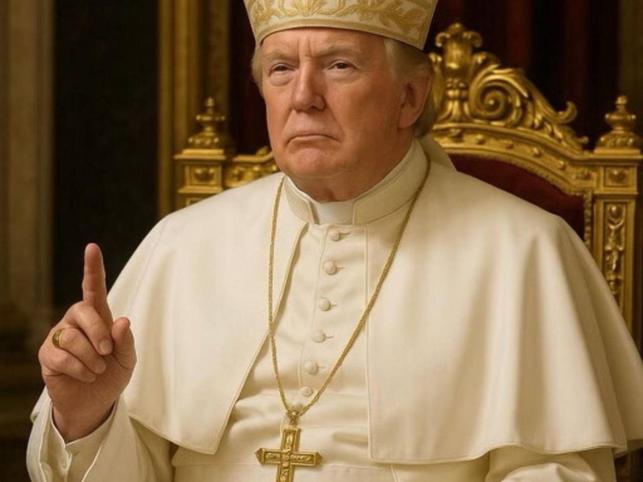 “No se burle de nosotros”: Católicos de EE UU arremeten contra Trump por imagen como papa