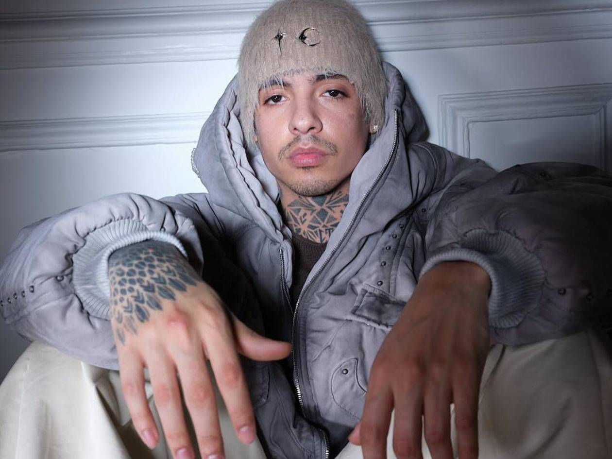 Se incendió camioneta de Natanael Cano con él adentro