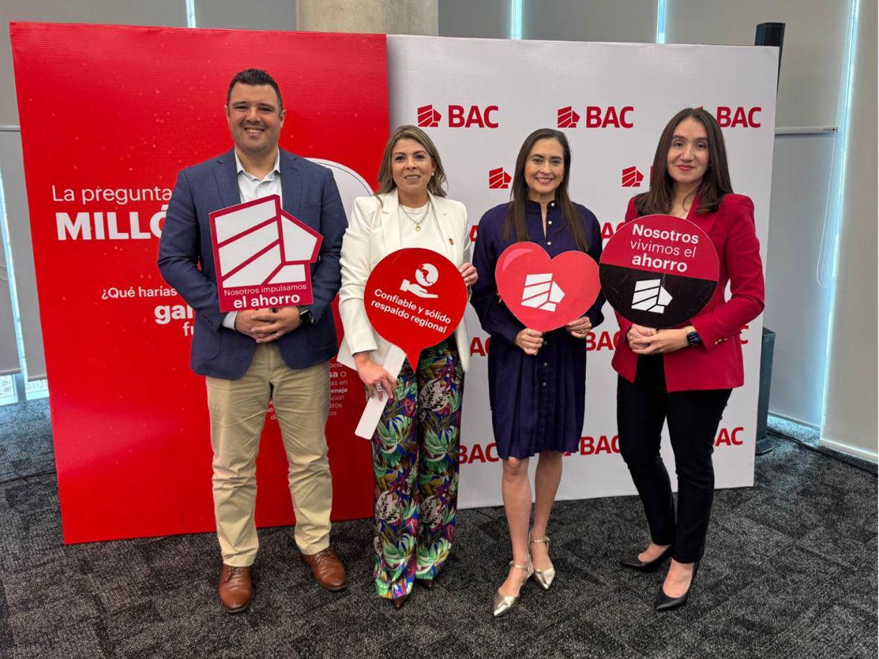 Promoción “La Pregunta del Millón”: BAC premia el ahorro con tres millones de lempiras