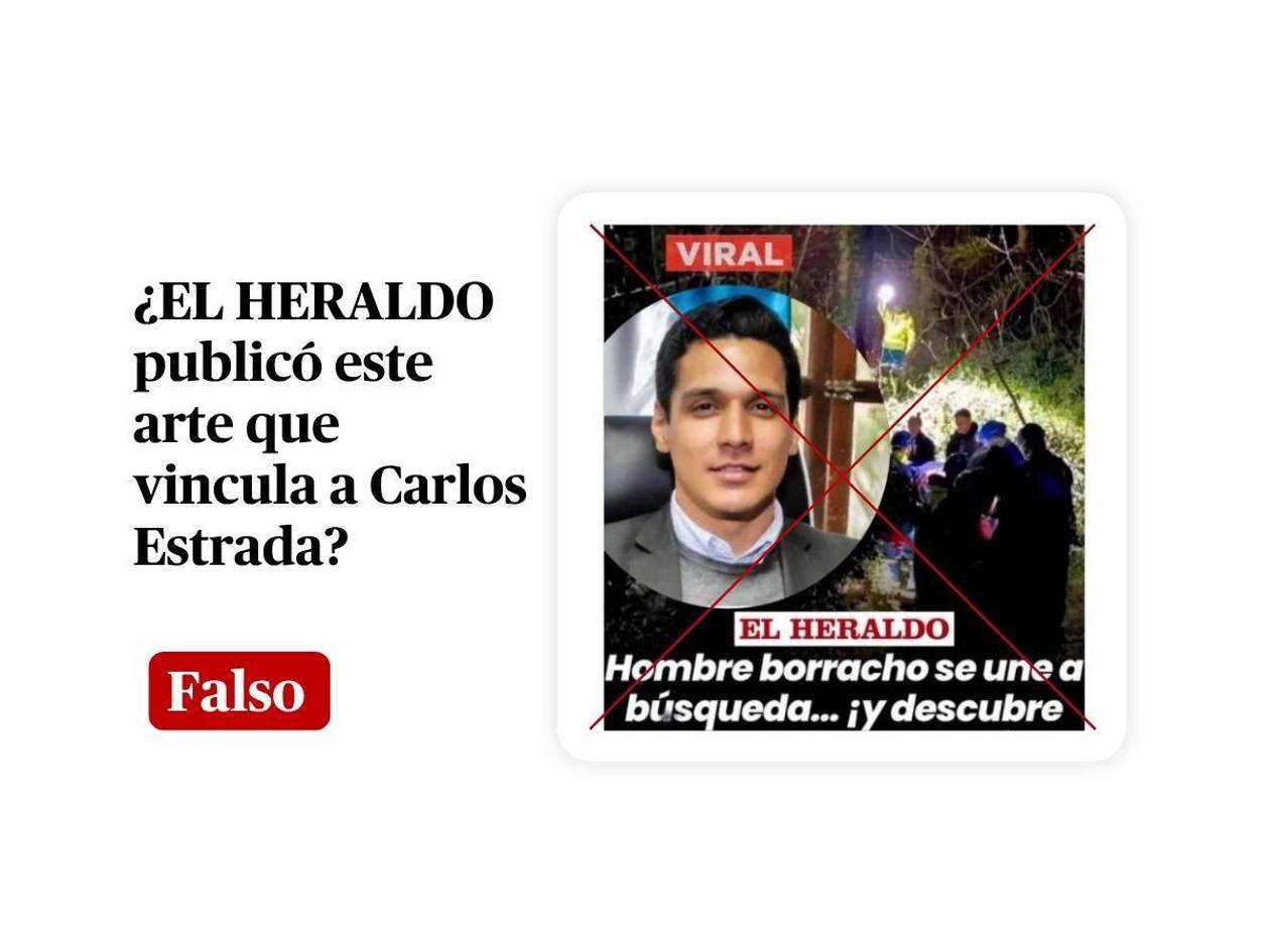 Cuidado, EL HERALDO no publicó este arte que involucra a Carlos Estrada