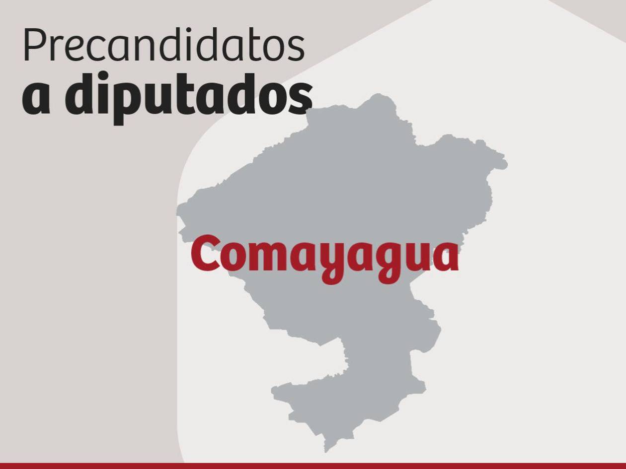 Precandidatos a diputados en elecciones primarias por Comayagua