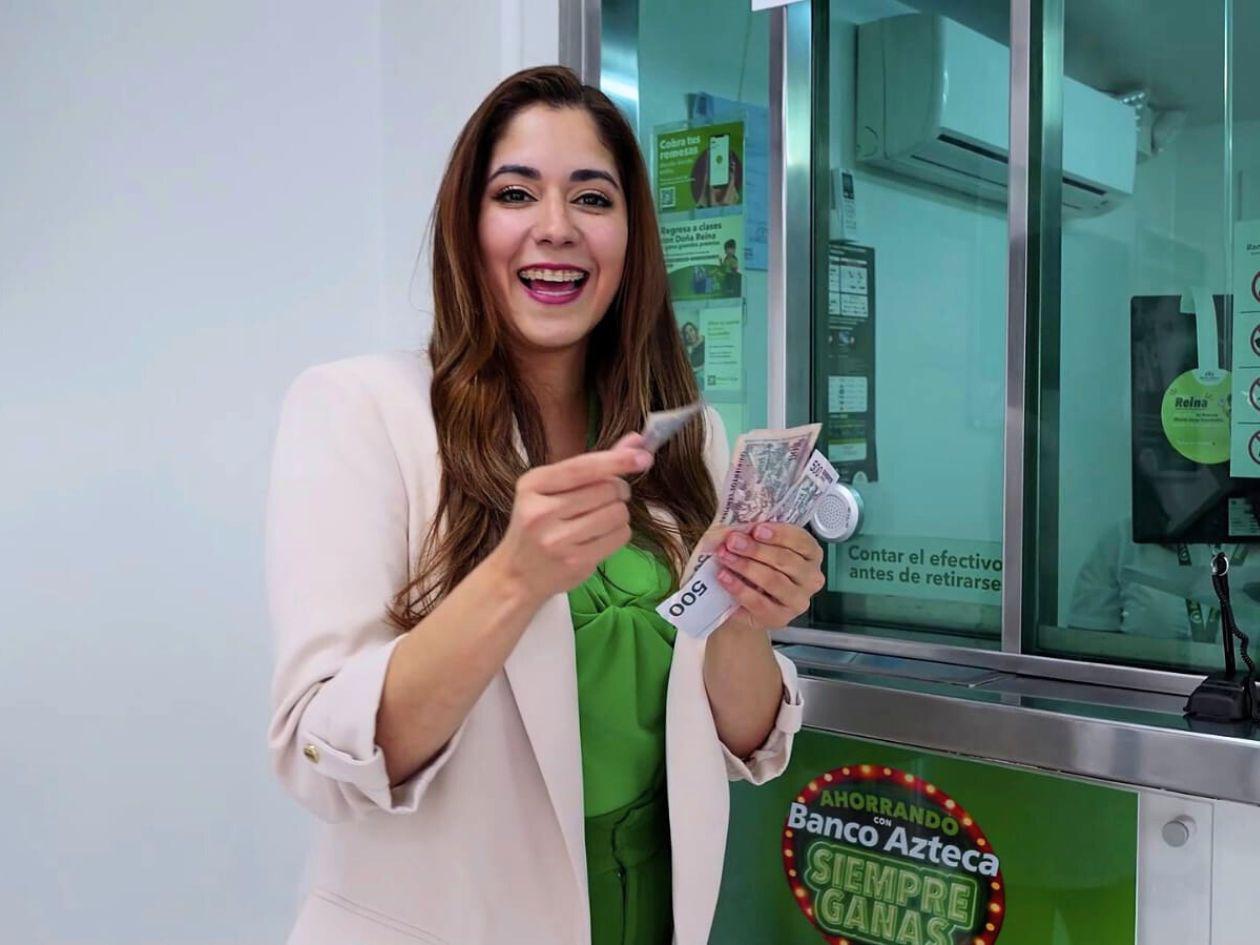 Banco Azteca lanza campaña que premia a sus clientes por ahorrar