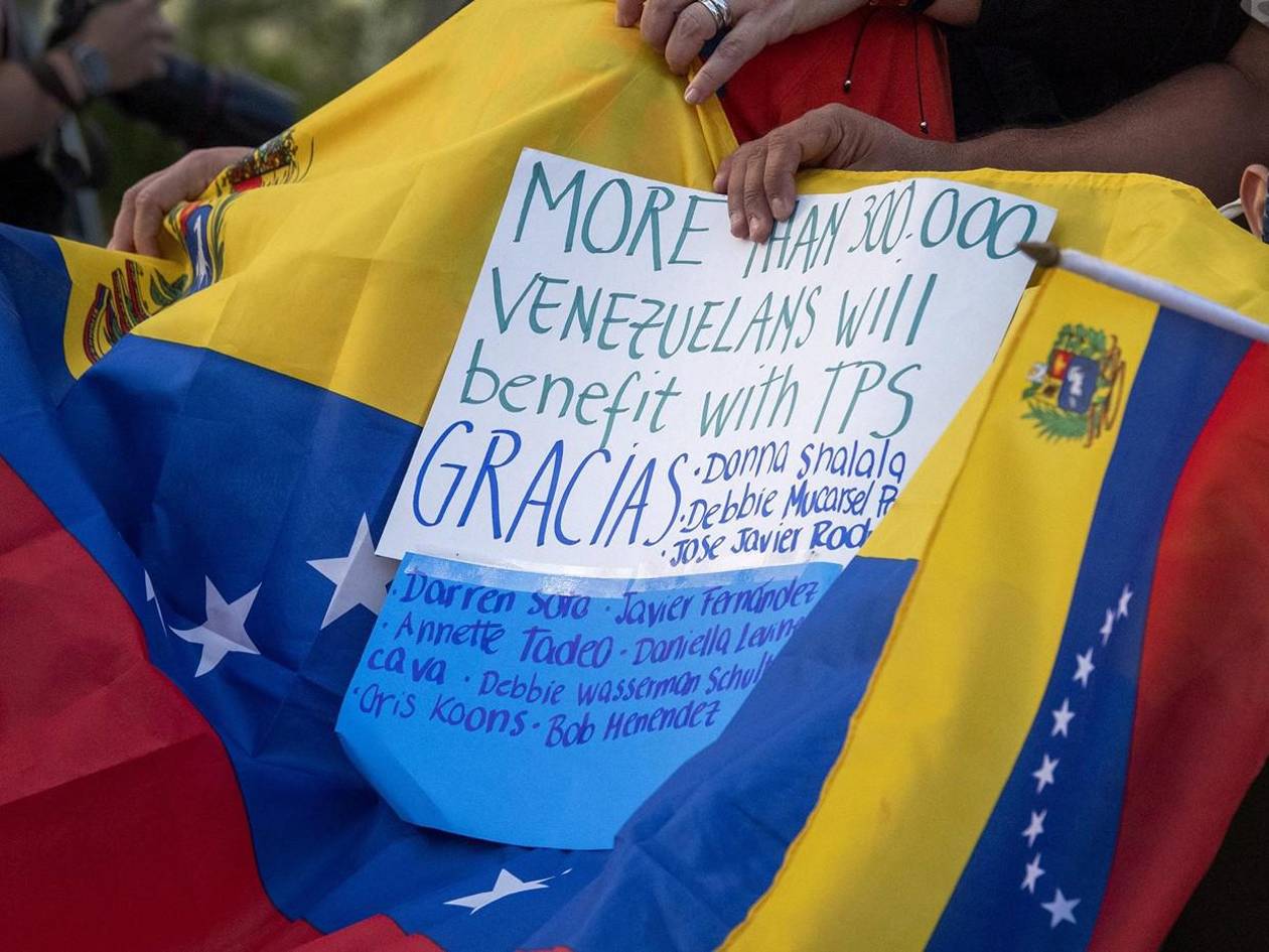 Oposición pide a EE UU revisar su política migratoria, tras el fin del TPS para venezolanos