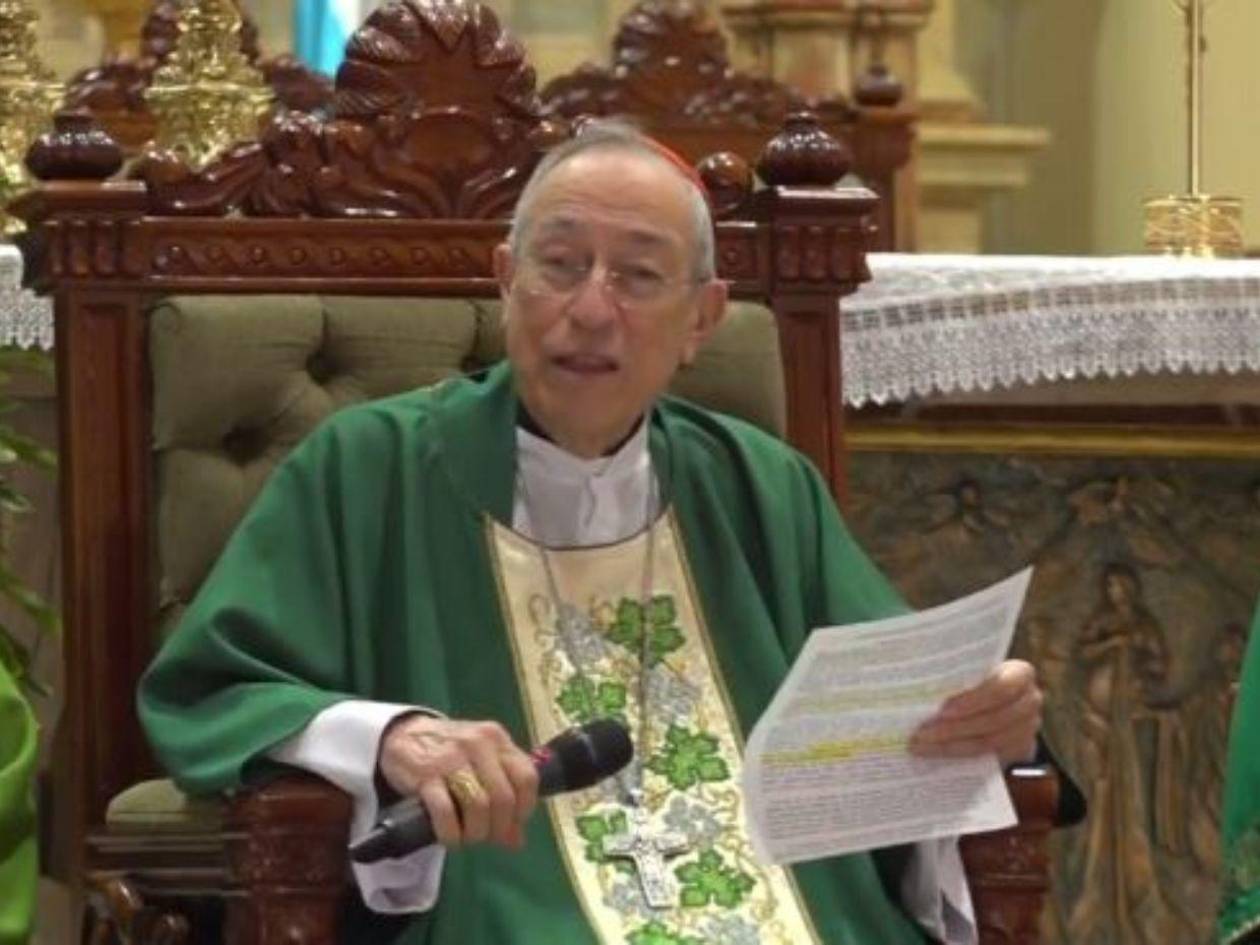 Cardenal Rodríguez insta a hacer de la política un servicio noble para Honduras