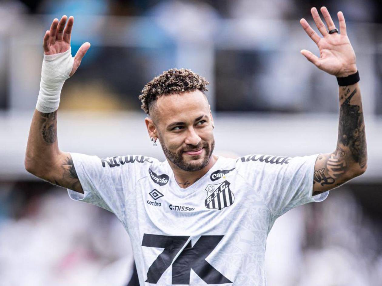 El Santos de Neymar goleó 3-0 a Cruzeiro y evitan el descenso de categoría