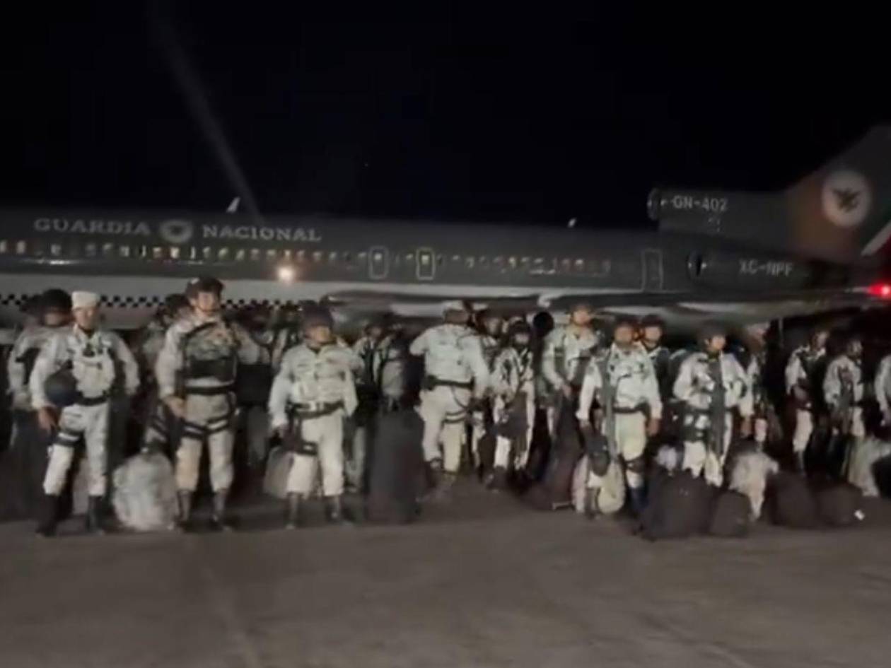 México moviliza a miembros de la Guardia Nacional tras acuerdo con Trump