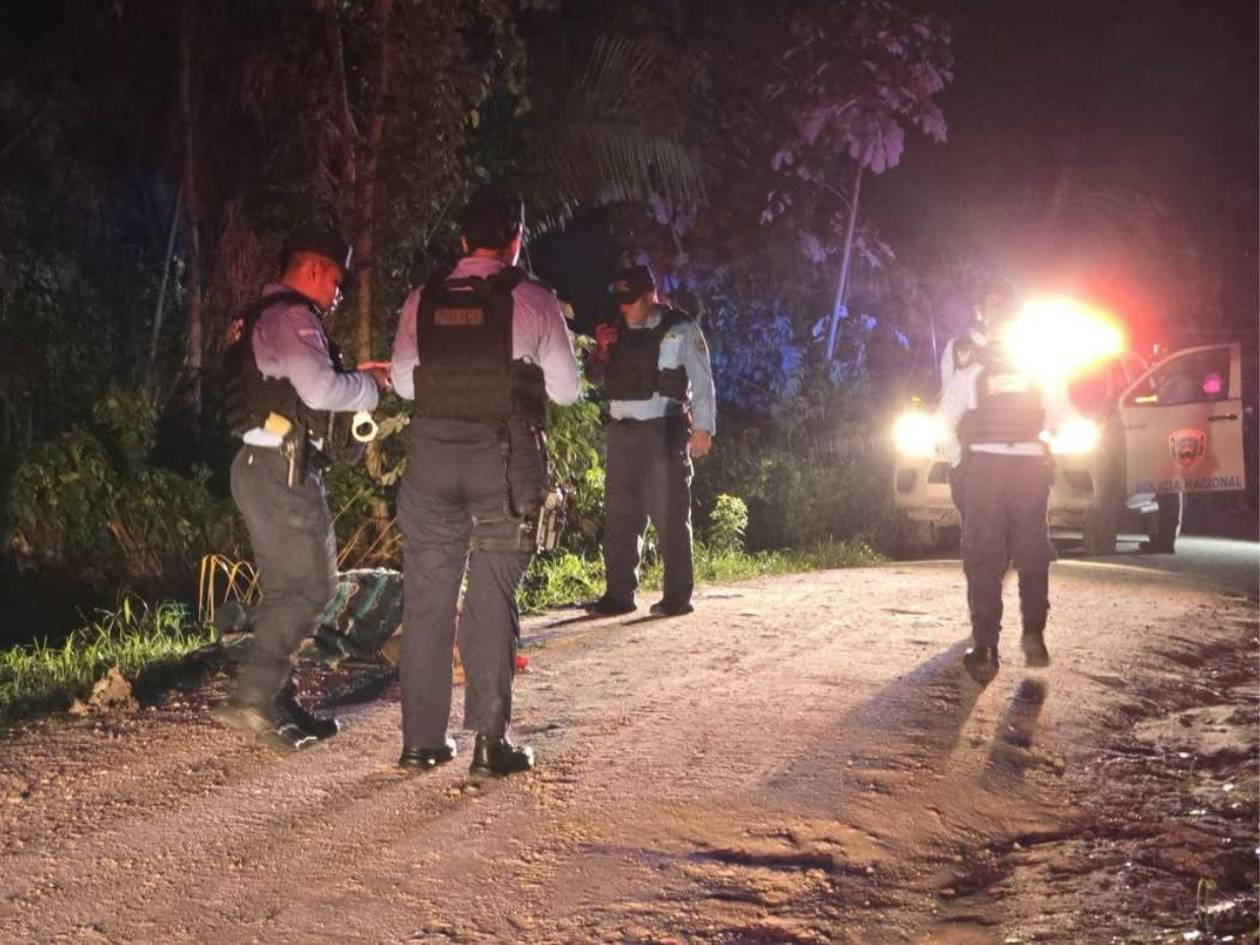 De varios impactos de bala matan a una mujer en calle a Ticamaya, en Choloma