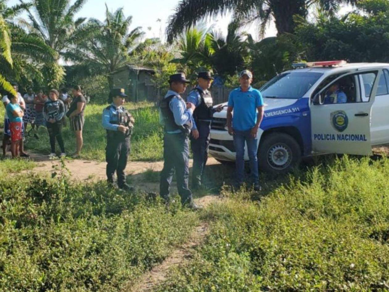 Asesinan a balazos a joven y lo abandonan en zona de palmeras en Olanchito, Yoro