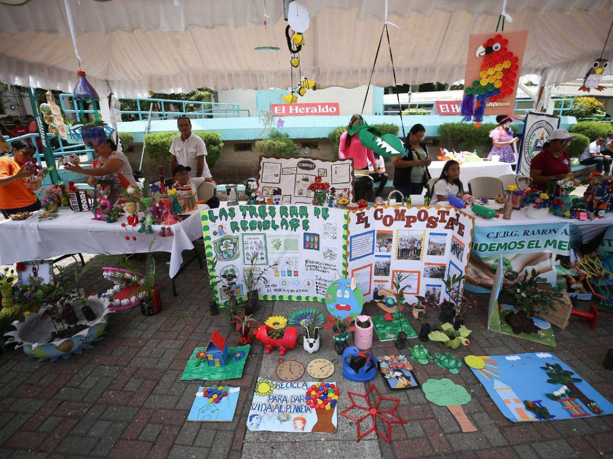 Feria del Reciclaje: Escolares emprendedores y con conciencia ambiental