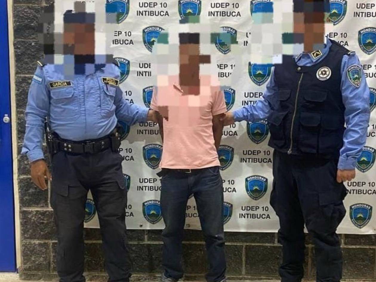 Capturan a hombre que abusó de su hija menor de edad en Intibucá