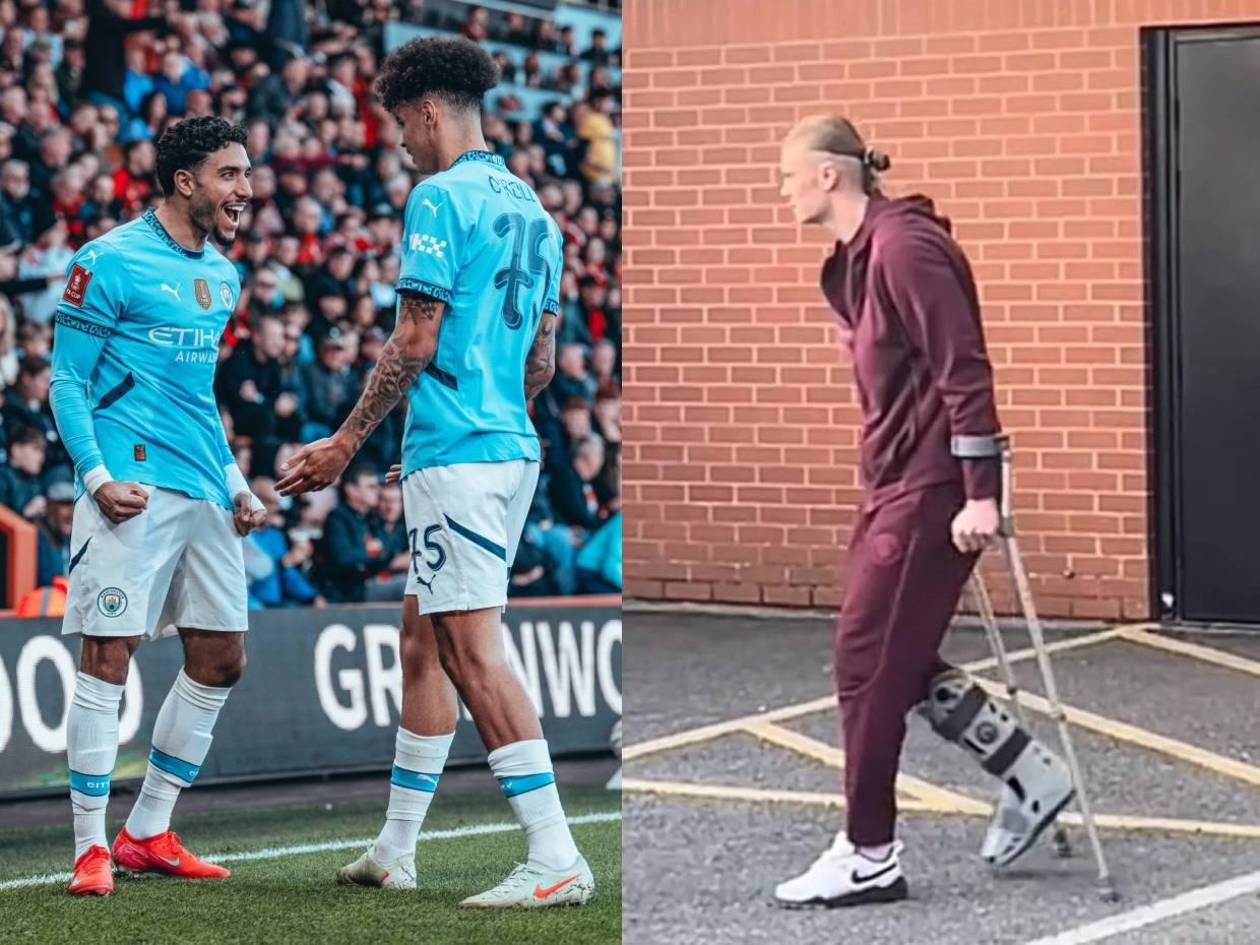 Manchester City se mete a semifinales en FA Cup, pero pierde a Haaland por lesión