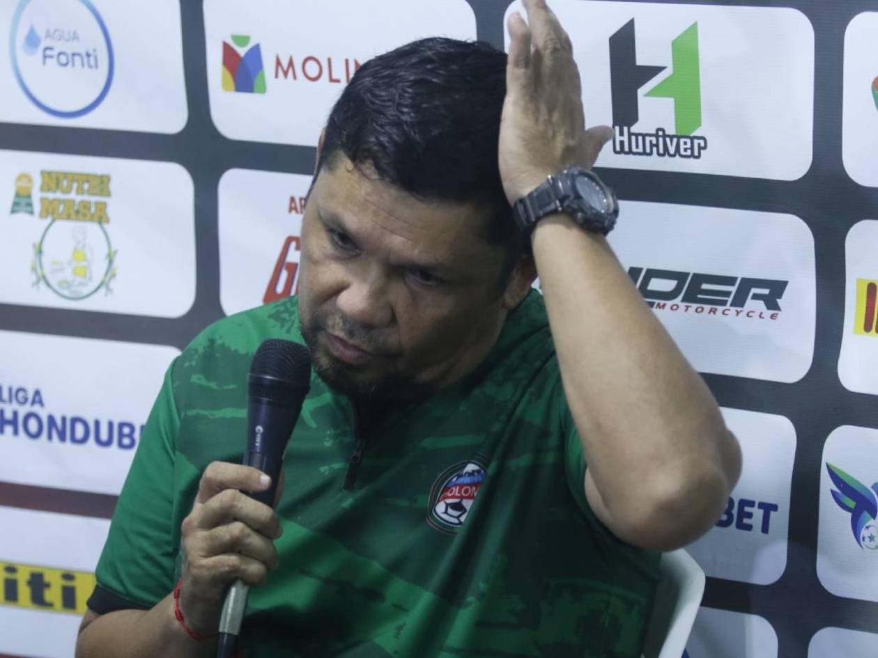 Técnico del Choloma rompe el silencio tras paliza ante Olimpia y revela las causas de la derrota