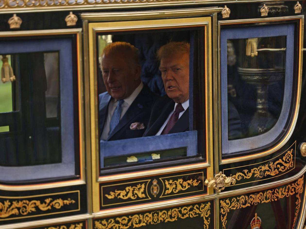 Reino Unido saca sus mejores galas para encandilar a Trump en su segunda visita