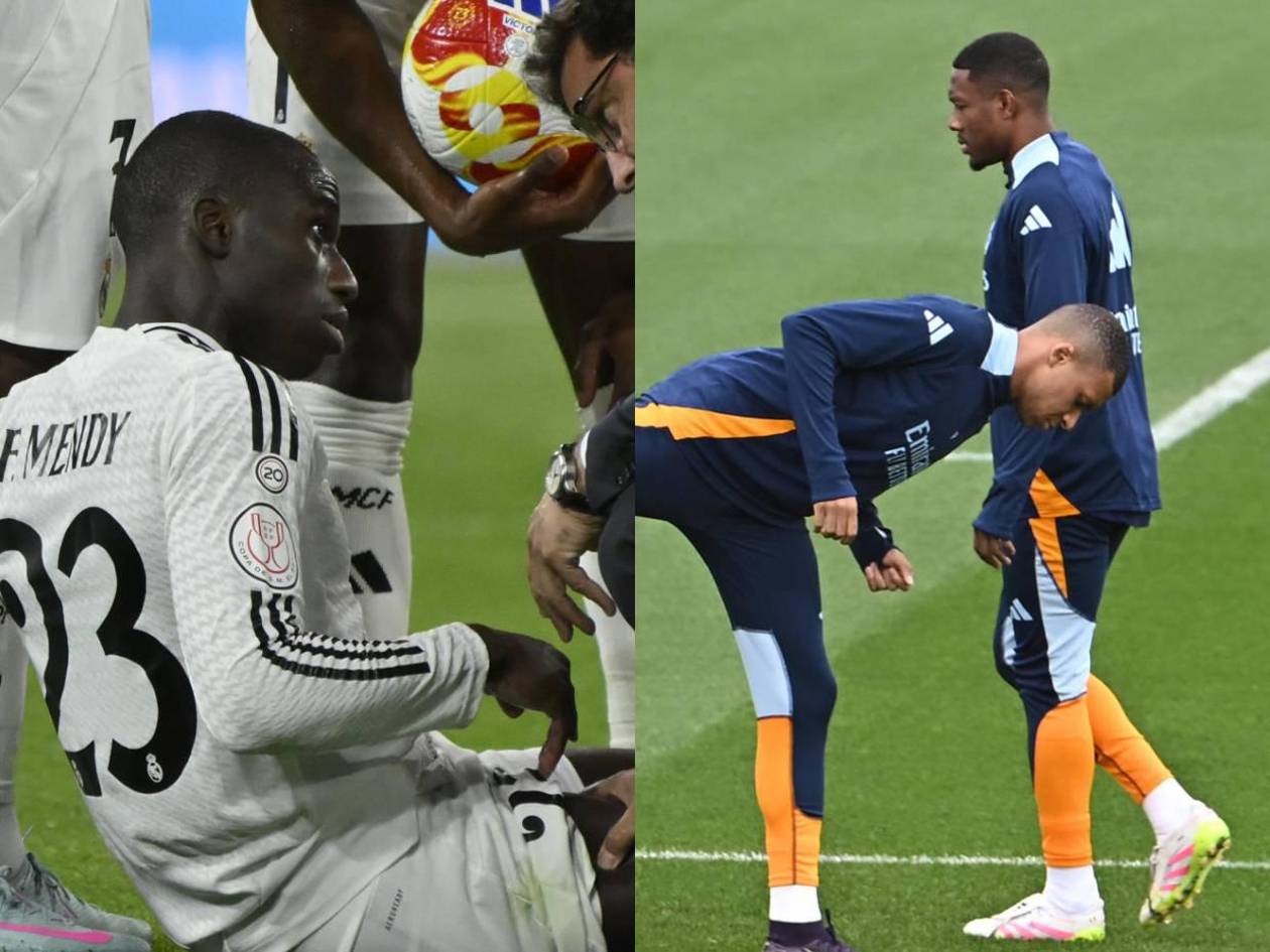 Real Madrid ya conoce los meses de baja de Ferland Mendy y David Alaba
