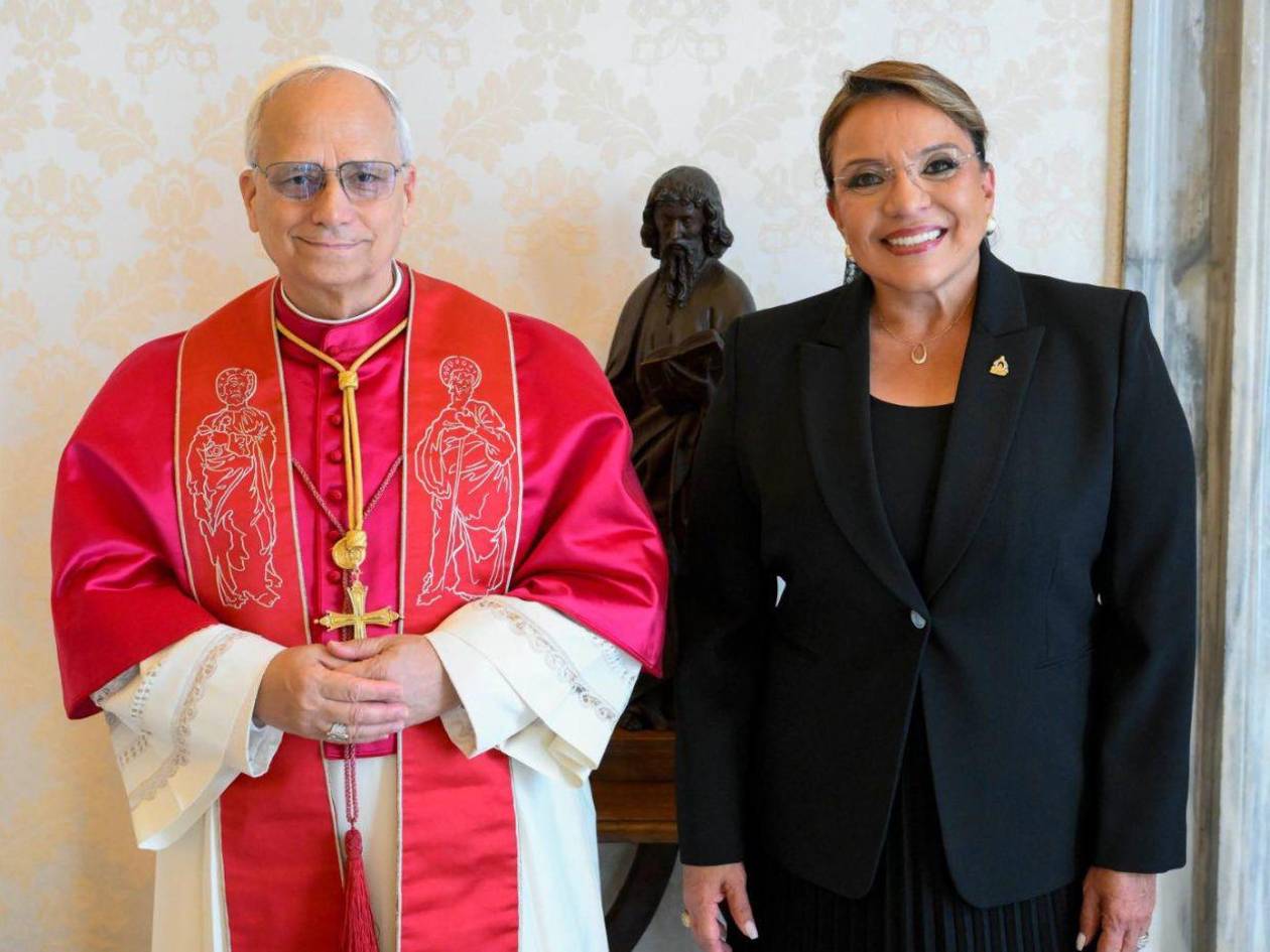 Xiomara Castro tras reunión con el papa León XIV: La justicia social debe guiar las transformaciones