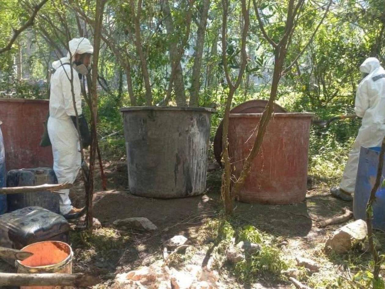 Autoridades mexicanas decomisan 21 toneladas de metanfetamina en Durango