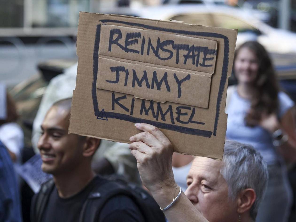 La Casa Blanca niega que presionara para suspender el programa de Jimmy Kimmel