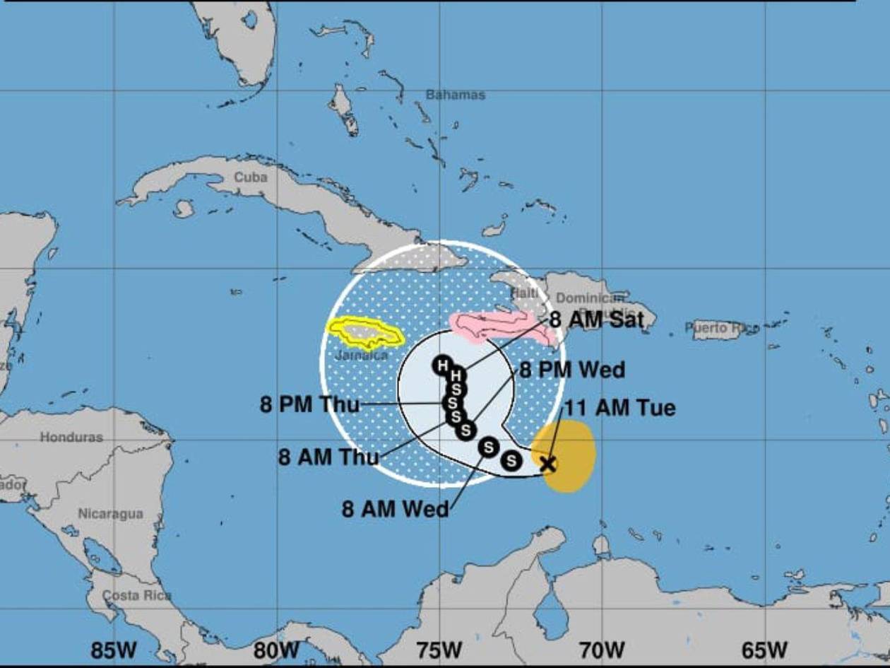 Copeco advierte sobre desarrollo de la tormenta tropical Melissa cerca del Caribe