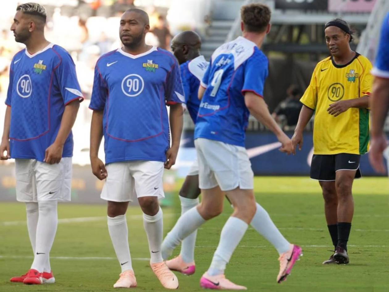 Wilson Palacios le ganó duelo a Ronaldinho en partido en Miami