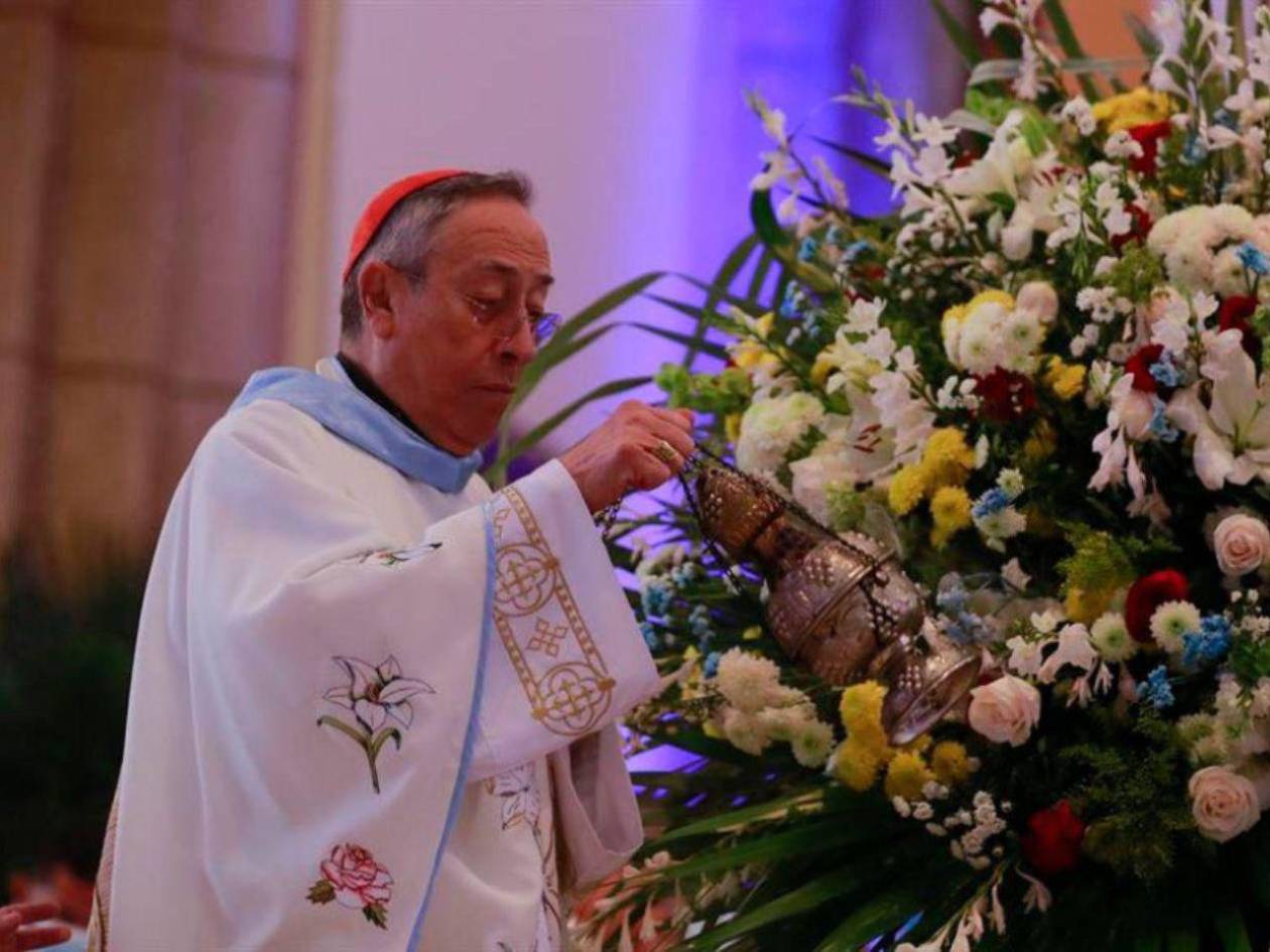 Cardenal Óscar Andrés Rodríguez lamenta muerte del papa Francisco